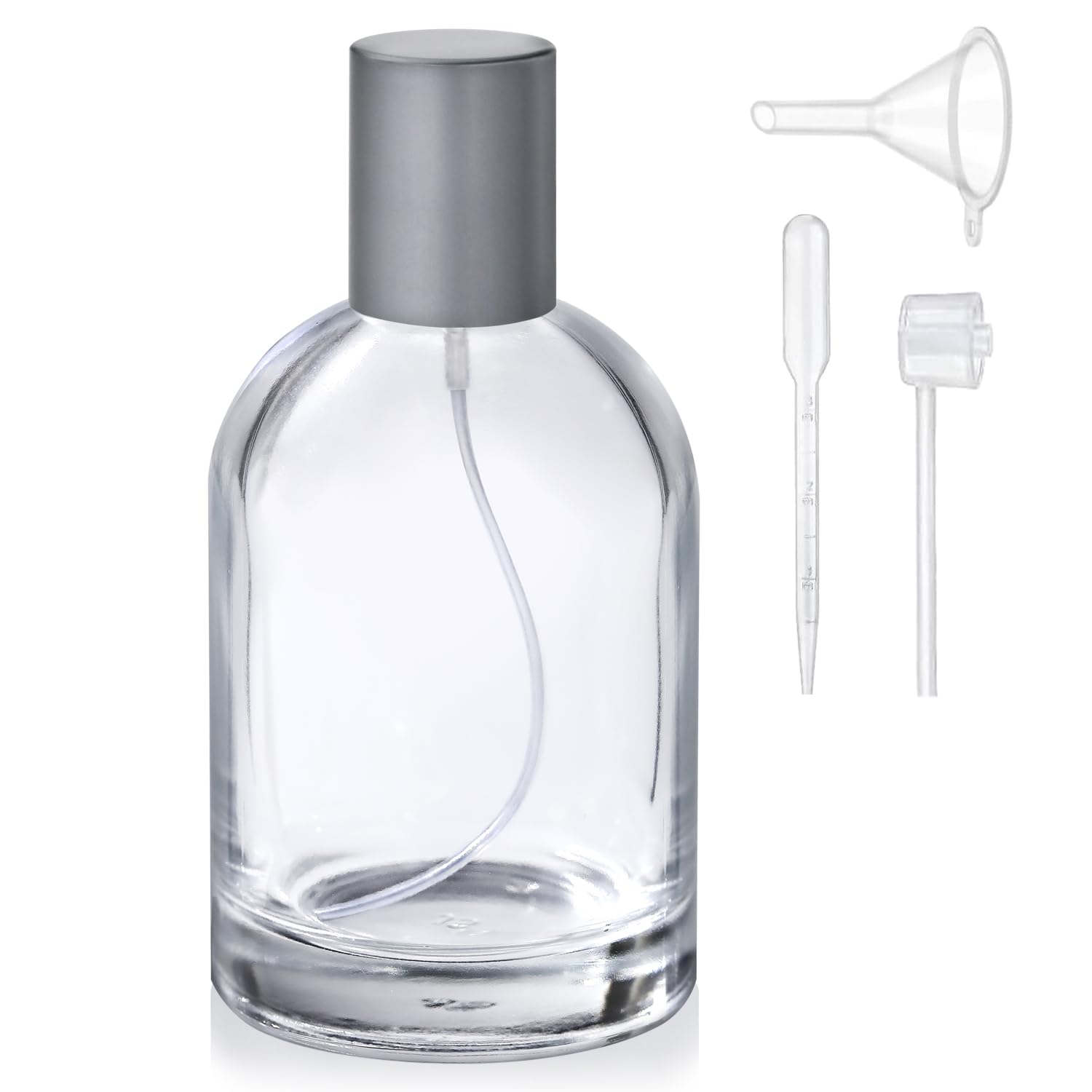 Zoyraya 100ml/3.4 Oz Glass Spray Perfume Bottle Atomizer,Empty Bottle