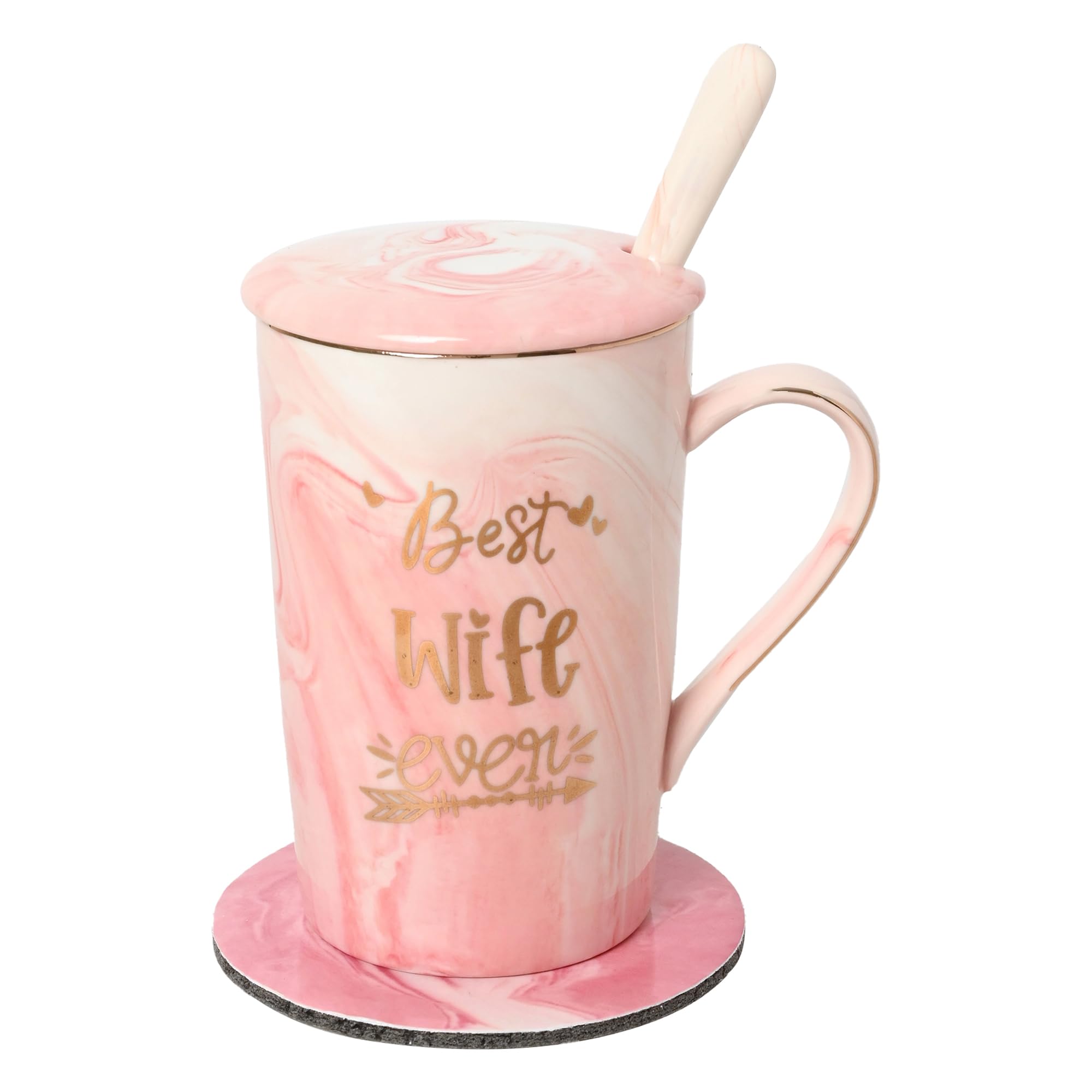 NYRWANA Coffee Mug, Birthday Gift for Girls, Birthday Gift for Women, Birthday Gift for Wife, Coffee Mug with Lid, Girls Gift It