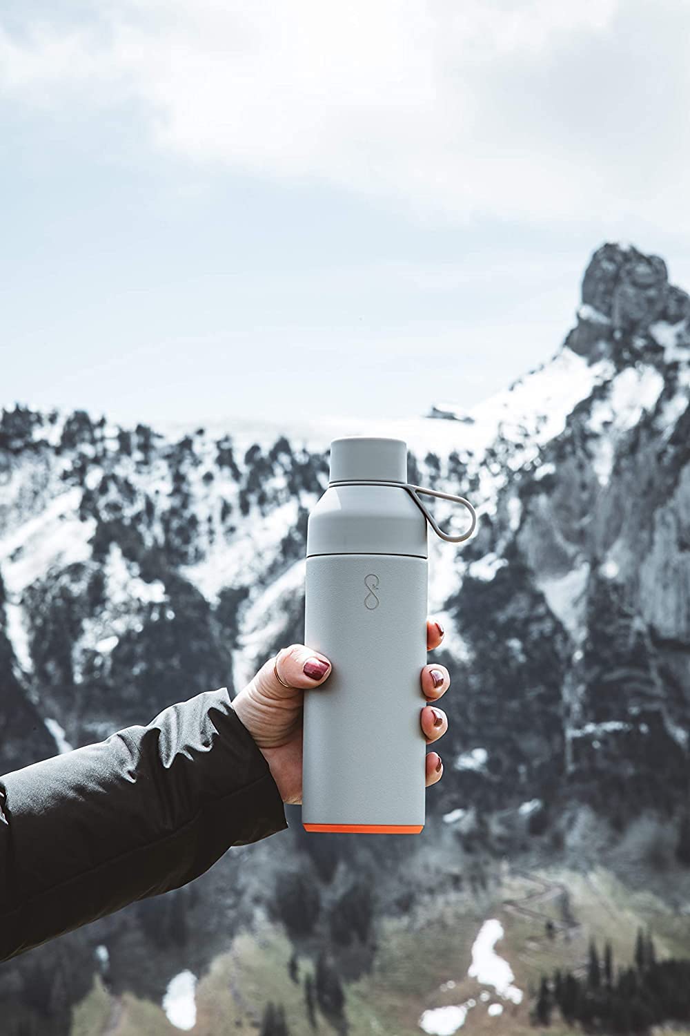 Ocean Bottle Original 17 oz | Stainless Steel Water Bottle | Reusable & Sustainable | Keeps Drinks Cold & Hot | Eco Friendly Gif