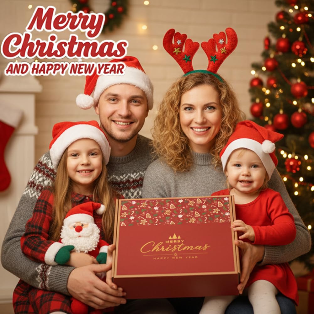 Cozy Christmas Gifts for Women - Unique Holiday Gift Basket with Soft Throw Blanket, Chic Glass Tumbler & Spa Set - Holiday Pres