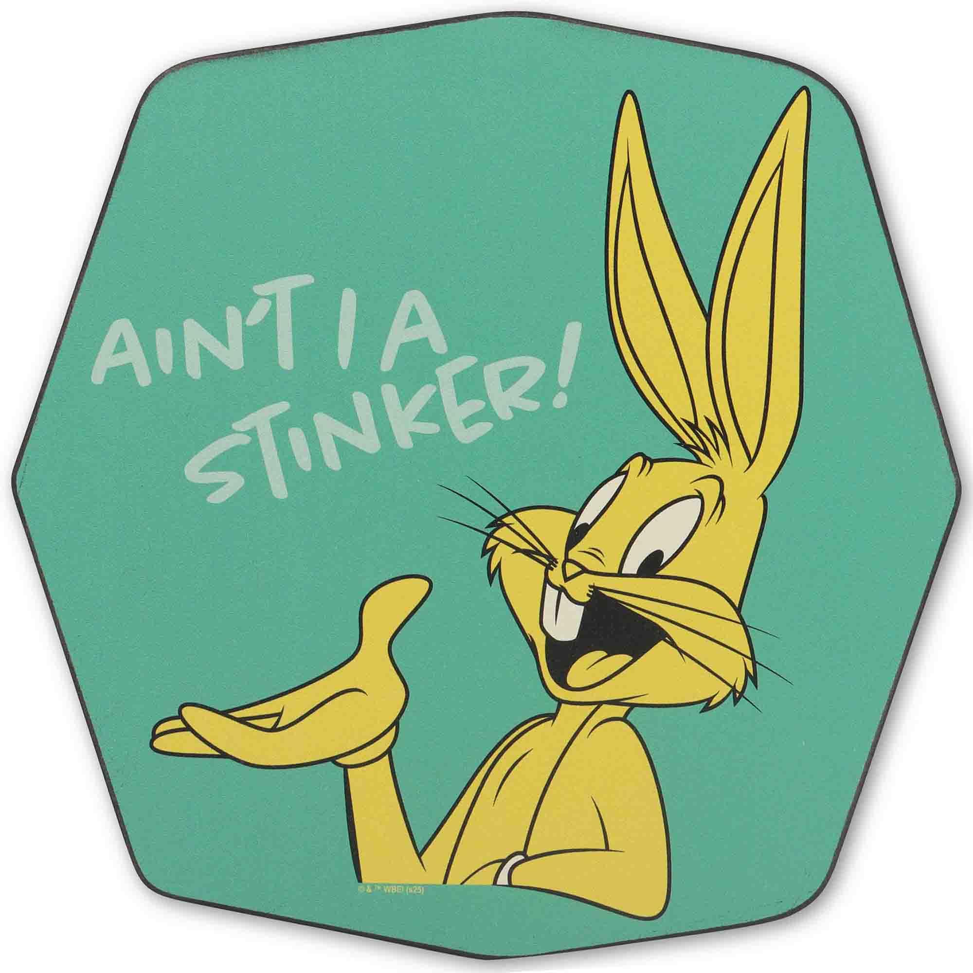 Looney Tunes Bugs Bunny Aint I a Stinker Wood Wall Decor - Fun Bugs Bunny Wall Art for Home