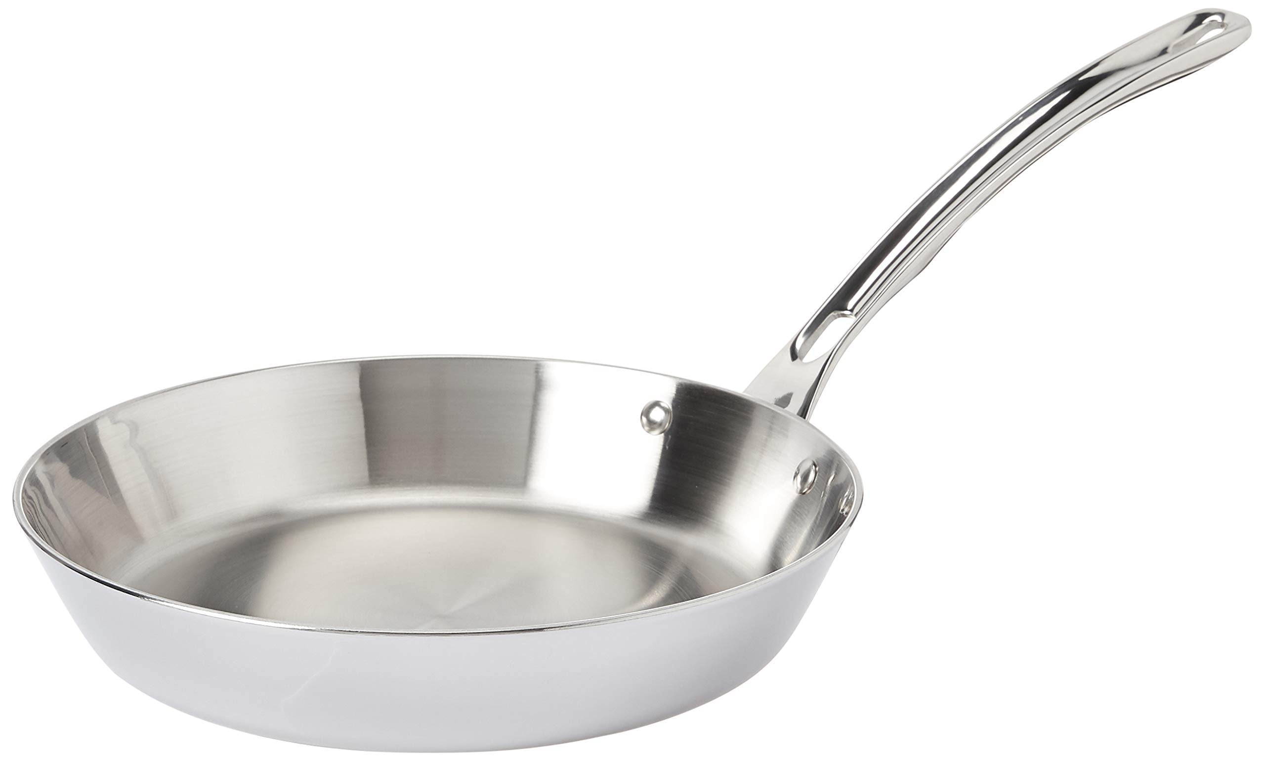 Viking Culinary Contemporary 3-Ply Stainless Steel Nonctick Fry Pan, 10 Inch, Ergonomic Stay-Cool Handle, Dishwasher, Oven Safe,