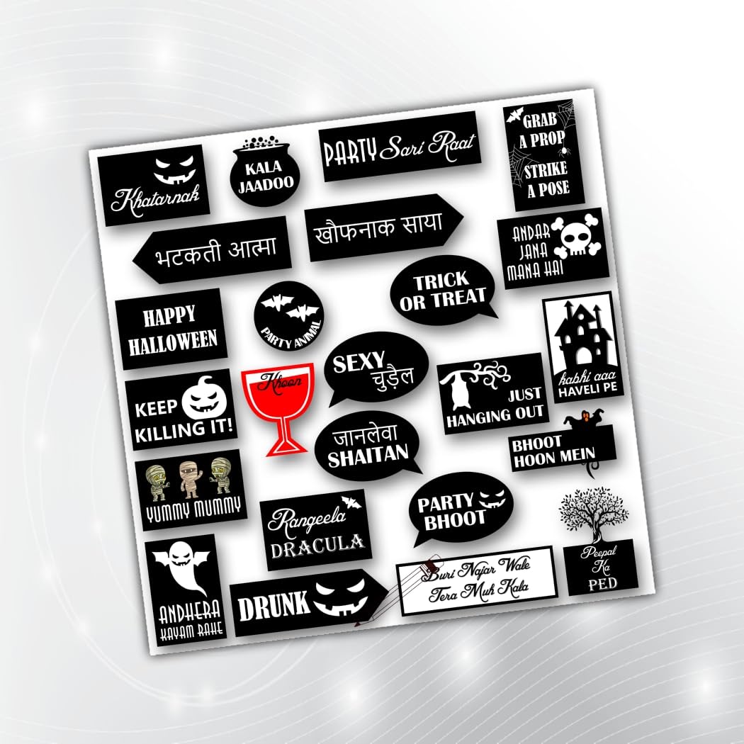 PartyStuff Props  Halloween Party Props 3 (24 Piece)