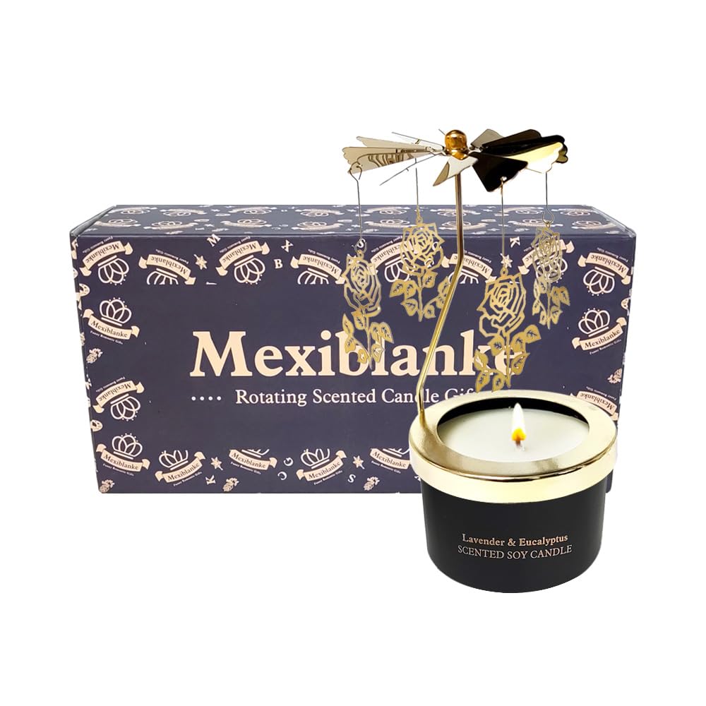 Valentines Day Gifts for Her,Mexiblanke Birthday Gift for Women, Unique Rose Candle Gift for Mother, Sisters, and Best Friends. 