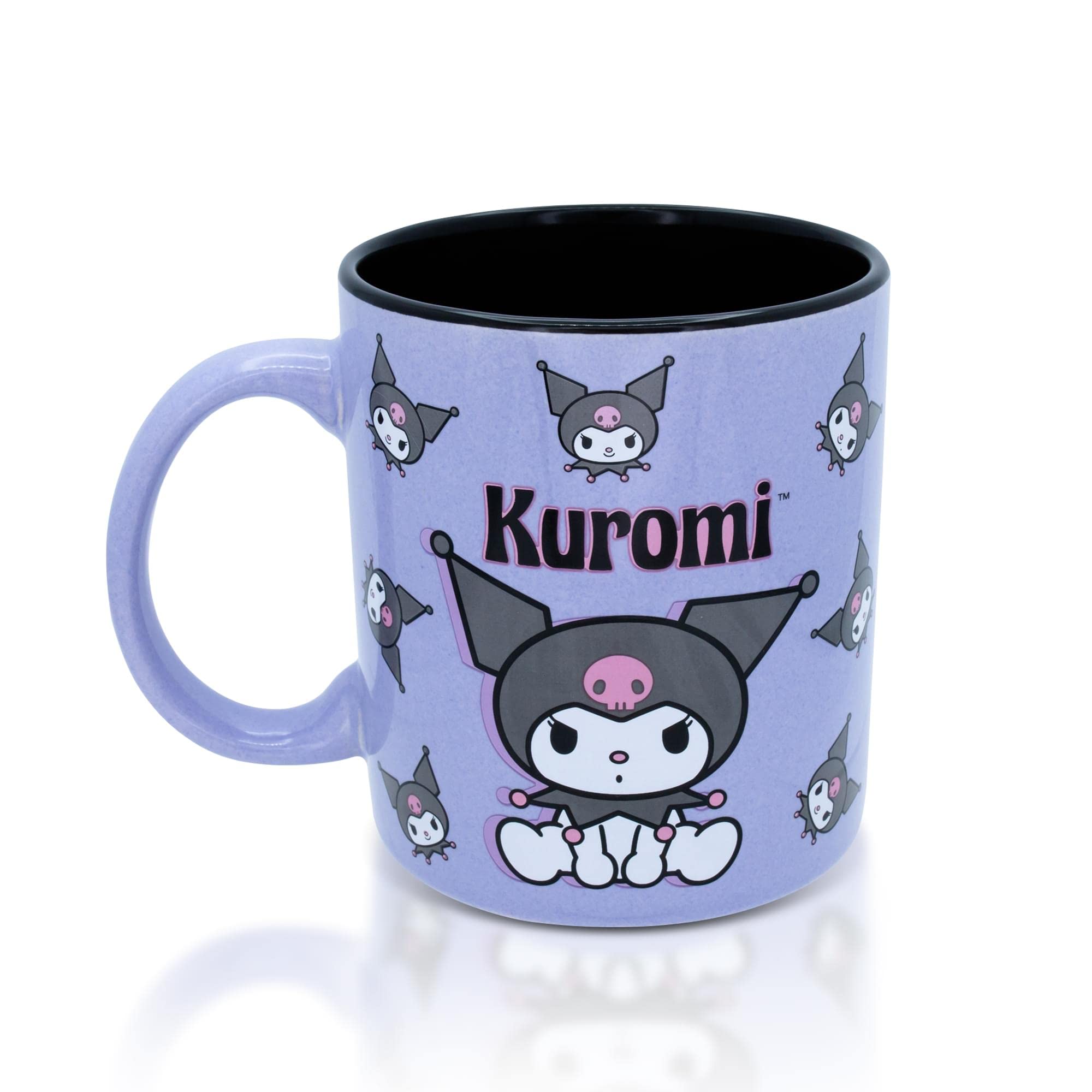 Sanrio Kuromi Purple ceramic Mug  Holds 20 Ounces