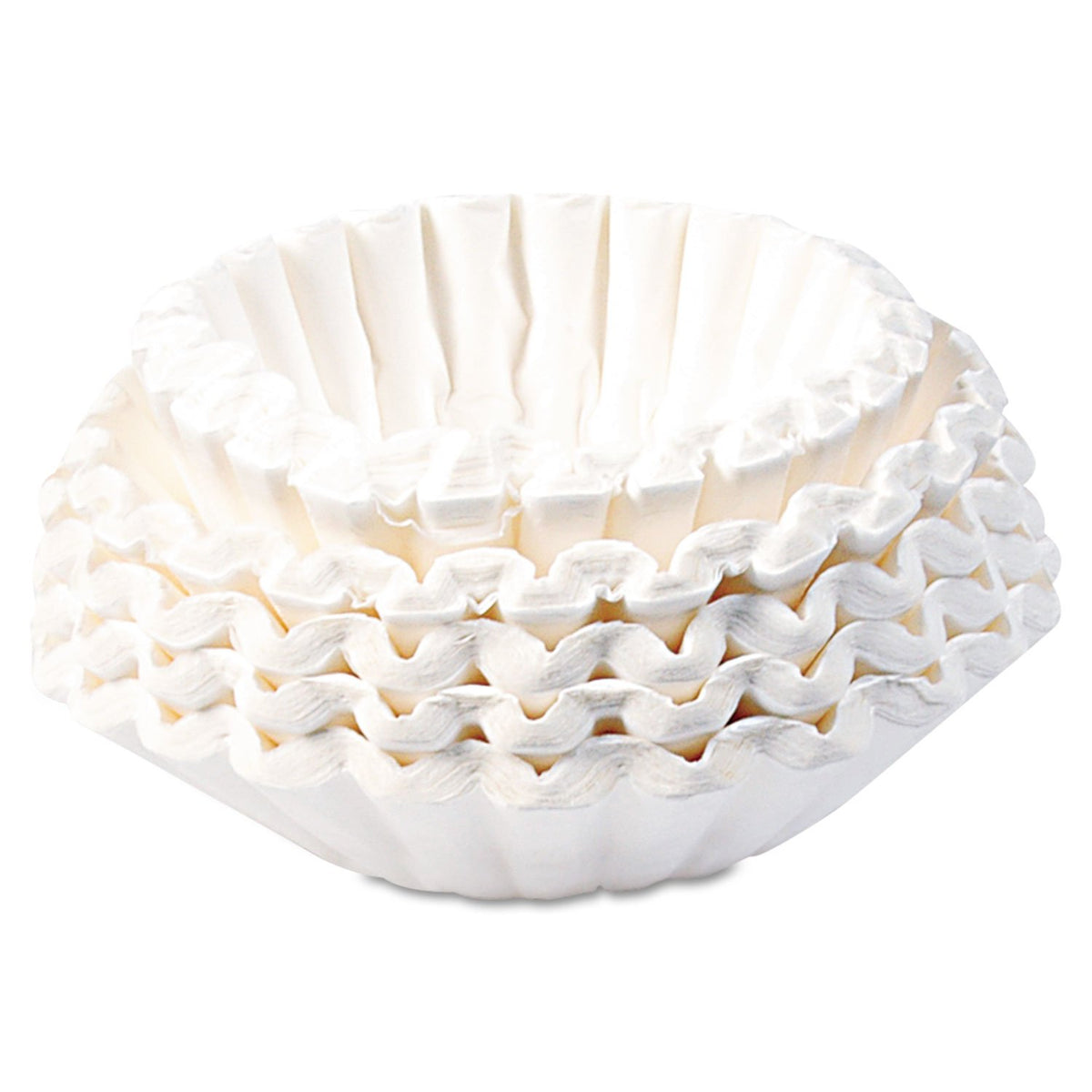 Bunn 20115.0000 1000 Count 12 Cup Commercial Coffee Brewer Filters, White