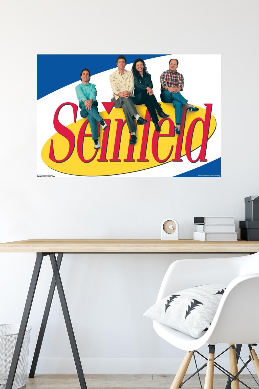 Trends International Seinfeld - Logo Wall Poster, 22.375'' X 34'', Unframed Version