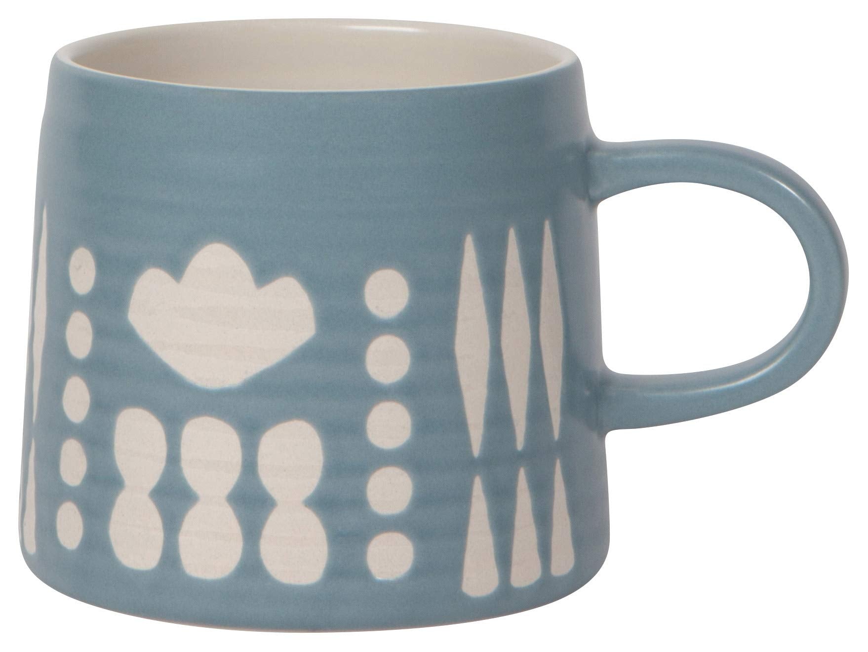 Danica Studio Collage Imprint Ceramic Mugs 14 oz