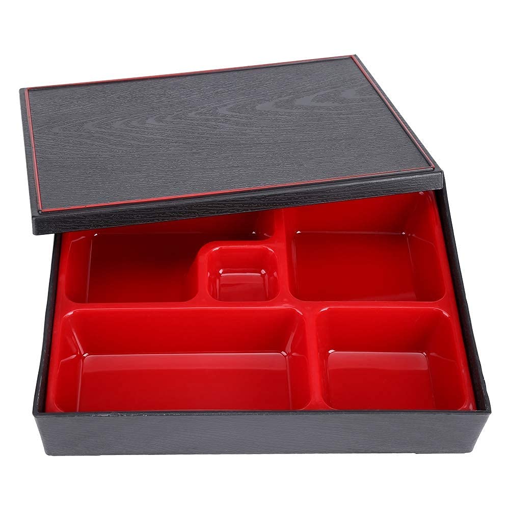 Duokon Japanese Style Lunch Box Portable Wood Bento Box Food Container Storage Box Office Picnic