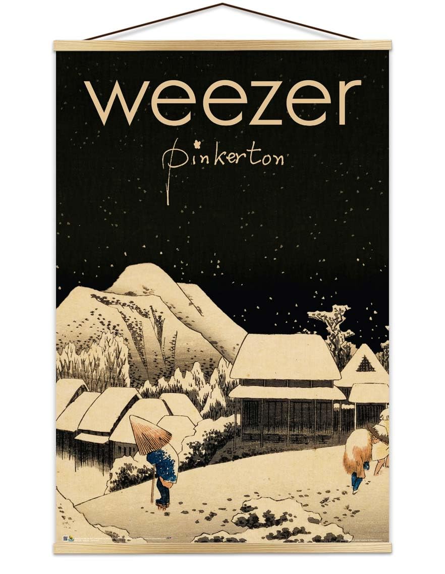 Weezer Pinkerton Band Poster - Officially Licensed - 24'' X 36'' With Poster Hanger Natural Color