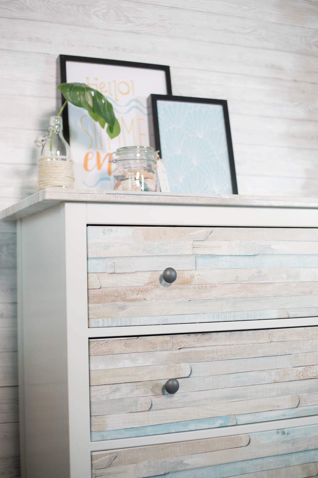 D-C-Fix Peel And Stick Contact Paper Beach Wood Grain Self-Adhesive Film Waterproof & Removable Wallpaper Decorative Vinyl For K