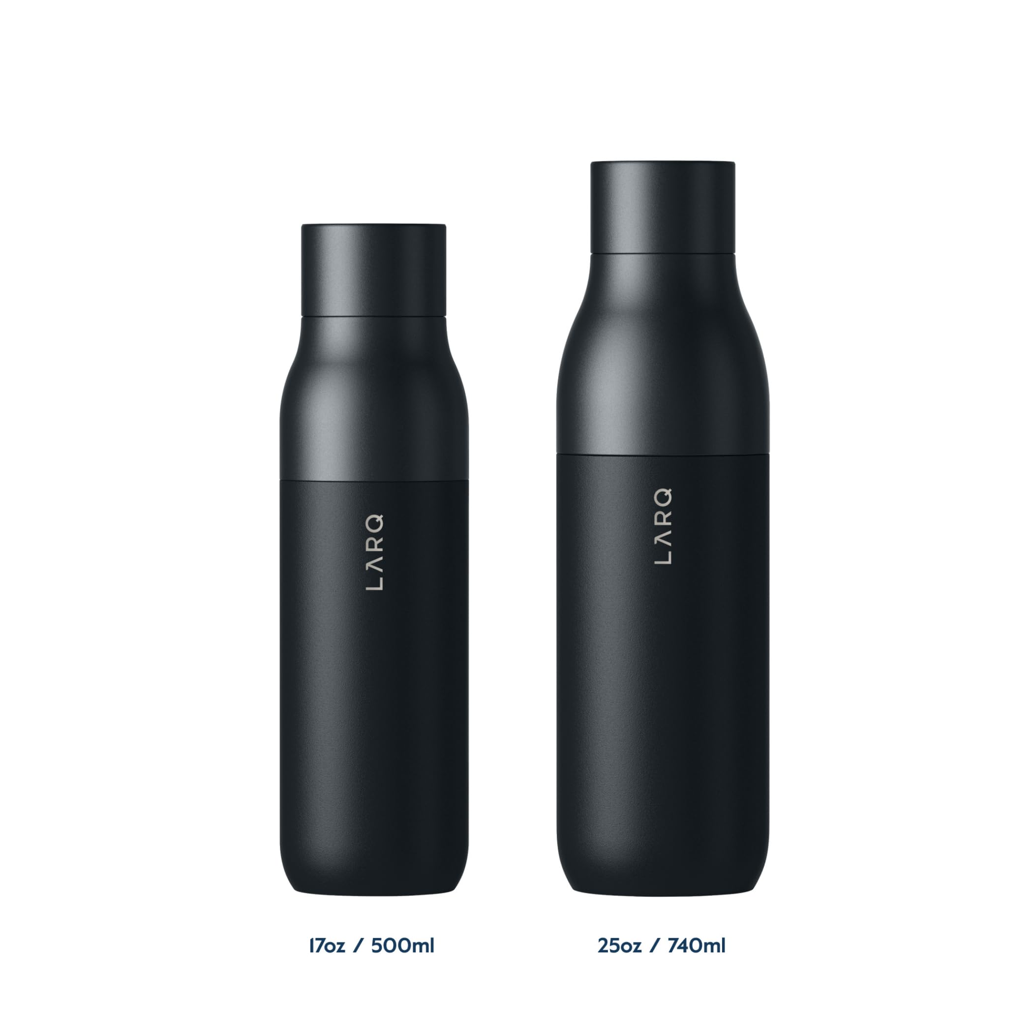 Larq Bottle - Self-Cleaning And Insulated Stainless Steel Water Bottle With Award-Winning Design And Uv Water Sanitizer, 25Oz, O