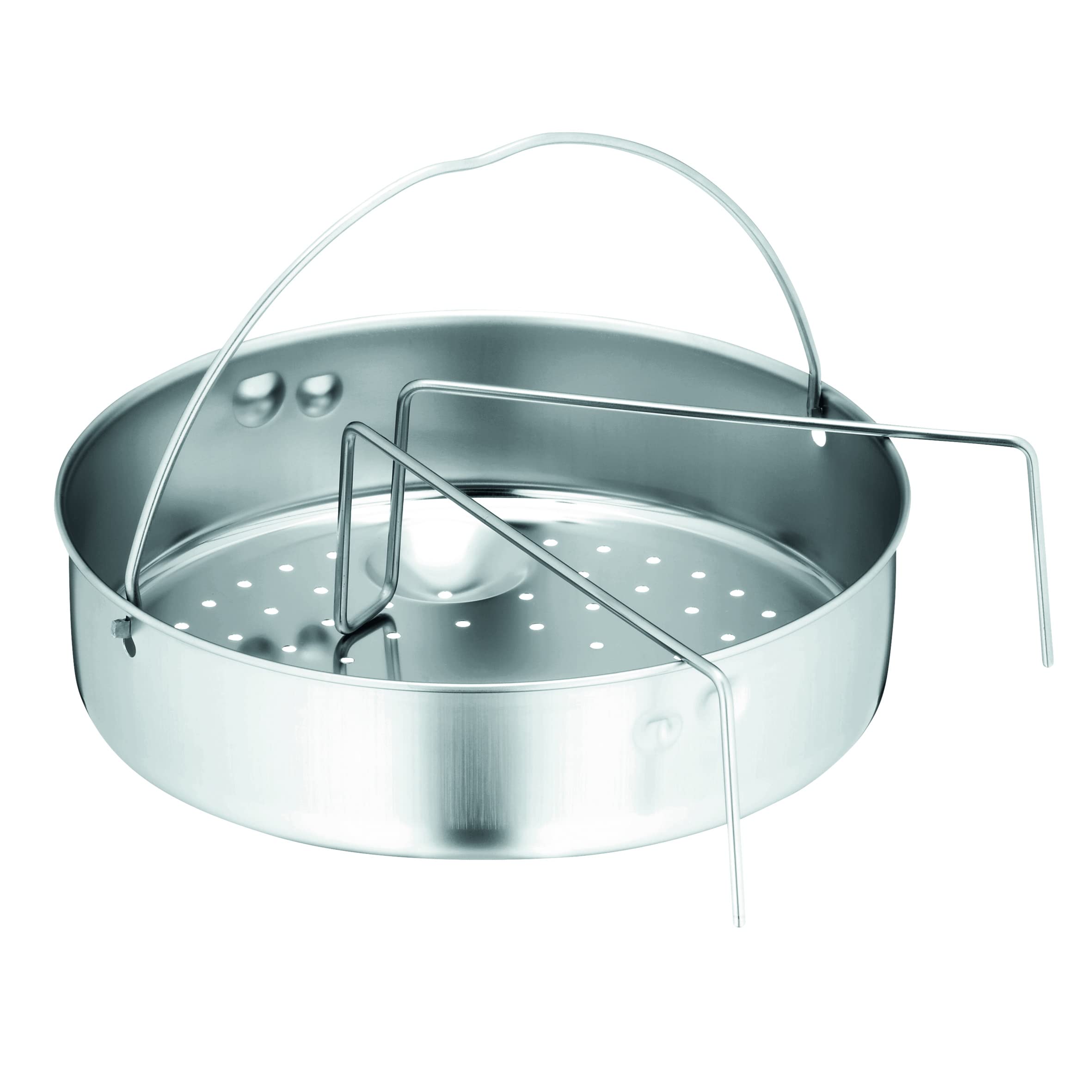 WMF Cromargan Stainless Steel Perfect Premium 2-Piece Pressure Cooker 4.5   L & 3,0l with Insert Polished 2   Cooking Levels Sin