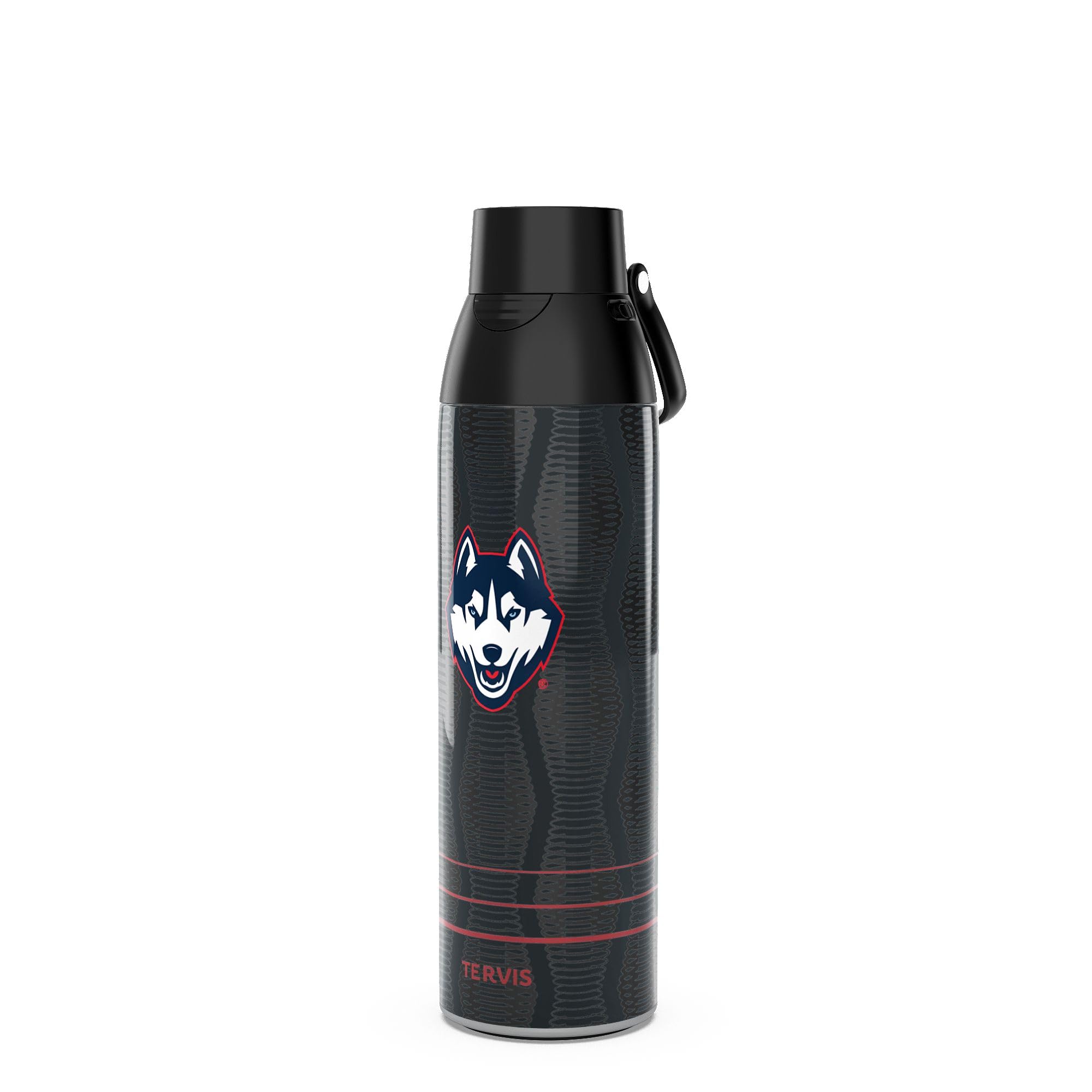 Tervis Venture Water Bottle UConn Huskies  Full Speed Triple Insulated Tumbler Travel Cup Keeps Drinks Cold & Hot, 26oz, Stainl