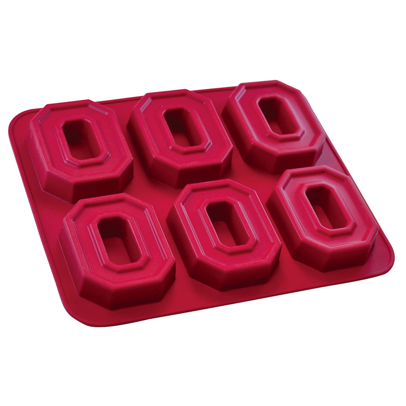 Masterpieces Fan Pans Ncaa Ohio State Buckeyes Muffin Pan, Team Colors, One Size (Ost4030)