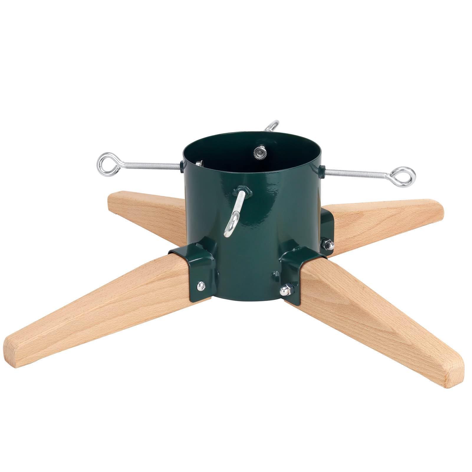 HarcoHome Christmas Tree Stand for Live Trees 4-7.5ft - Setup-Free Tree Base with Water Reservoir, Fast Clamp & Foot Pedal for R