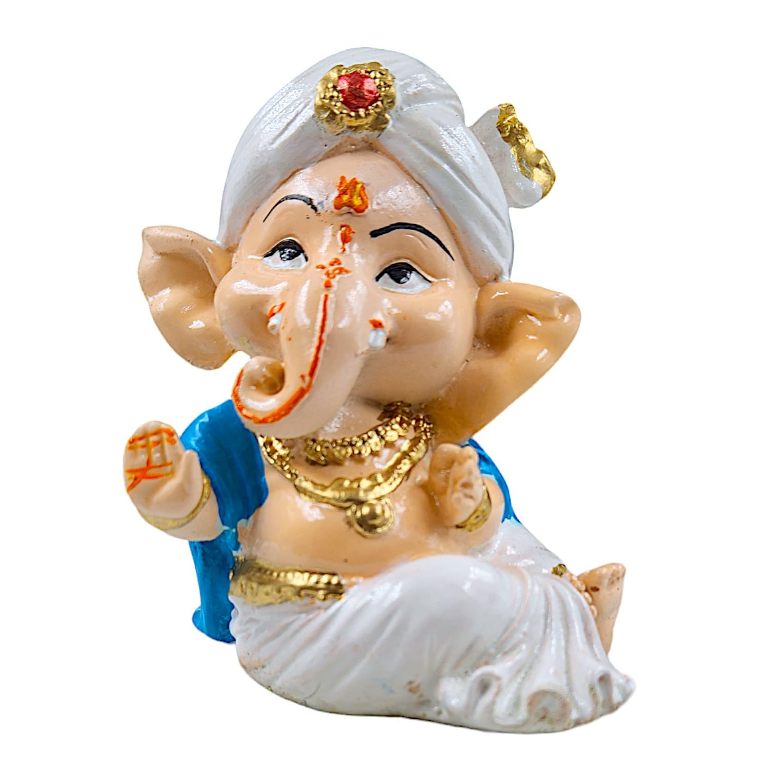 Karigaari India Set Of 3 Dancing Bal Ganesha For Home Decor | Ganesh Murti For Home Decor, Gifting & Pooja Room