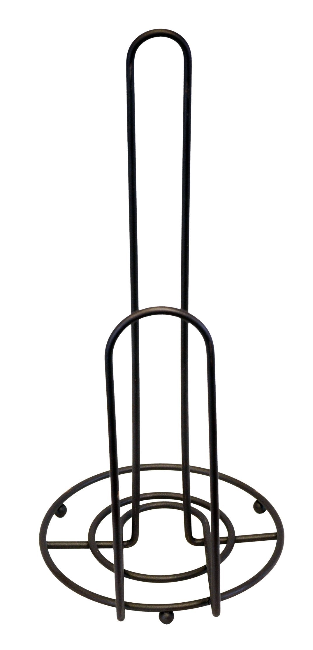 Southern Homewares Metal Quick Load Paper Towel Stand Holder Bronze