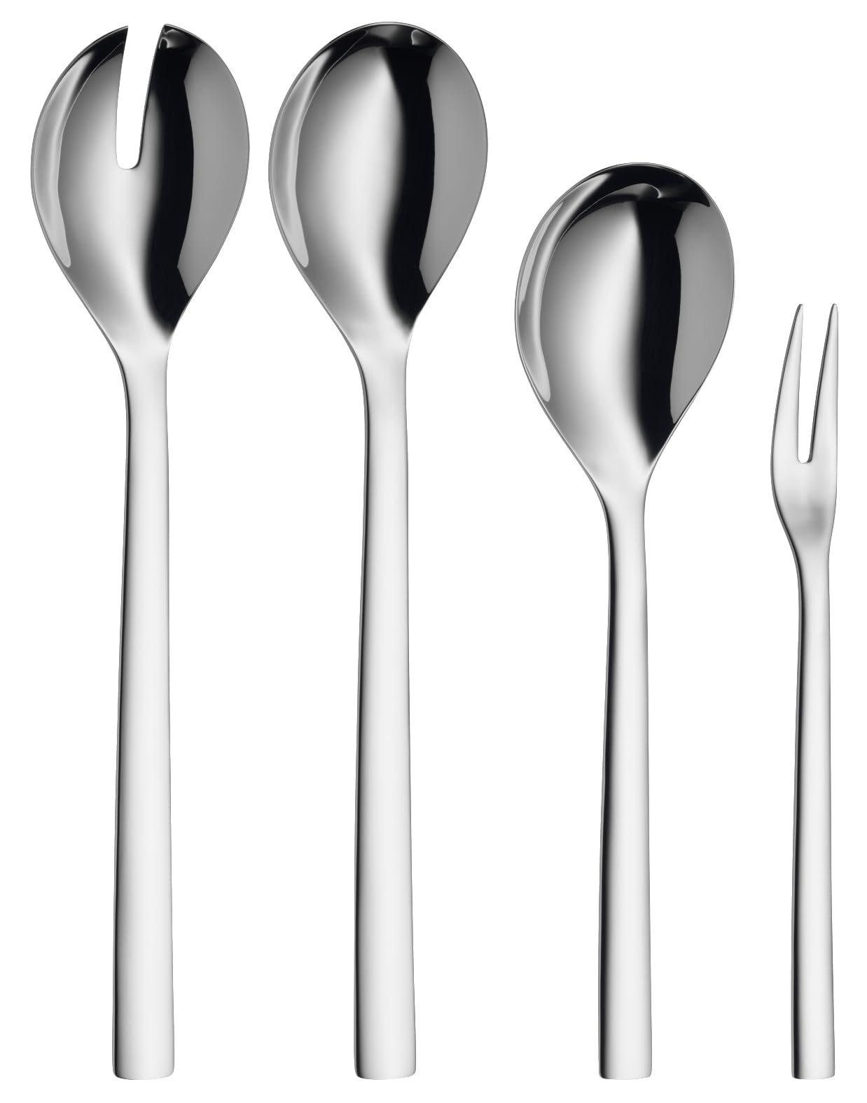 Wmf Serving Set 3 Pieces Nuova Cromargan Stainless Steel 18/10 Brushed
