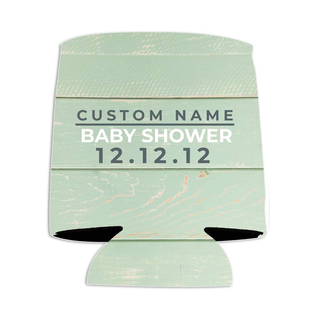 Custom Baby Shower Can Cooler - Popping Bottles Doesn'T Have The Same Meaning Anymore - Mint Baby Shower (48)