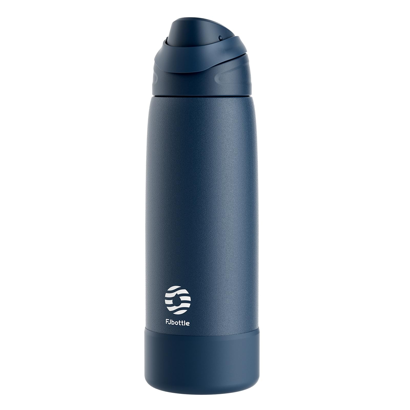 FJbottle Insulated Stainless Steel Water Bottle, 32 oz No Straw Leakproof Sports Water Bottle with Adjustable Handle for Travel 