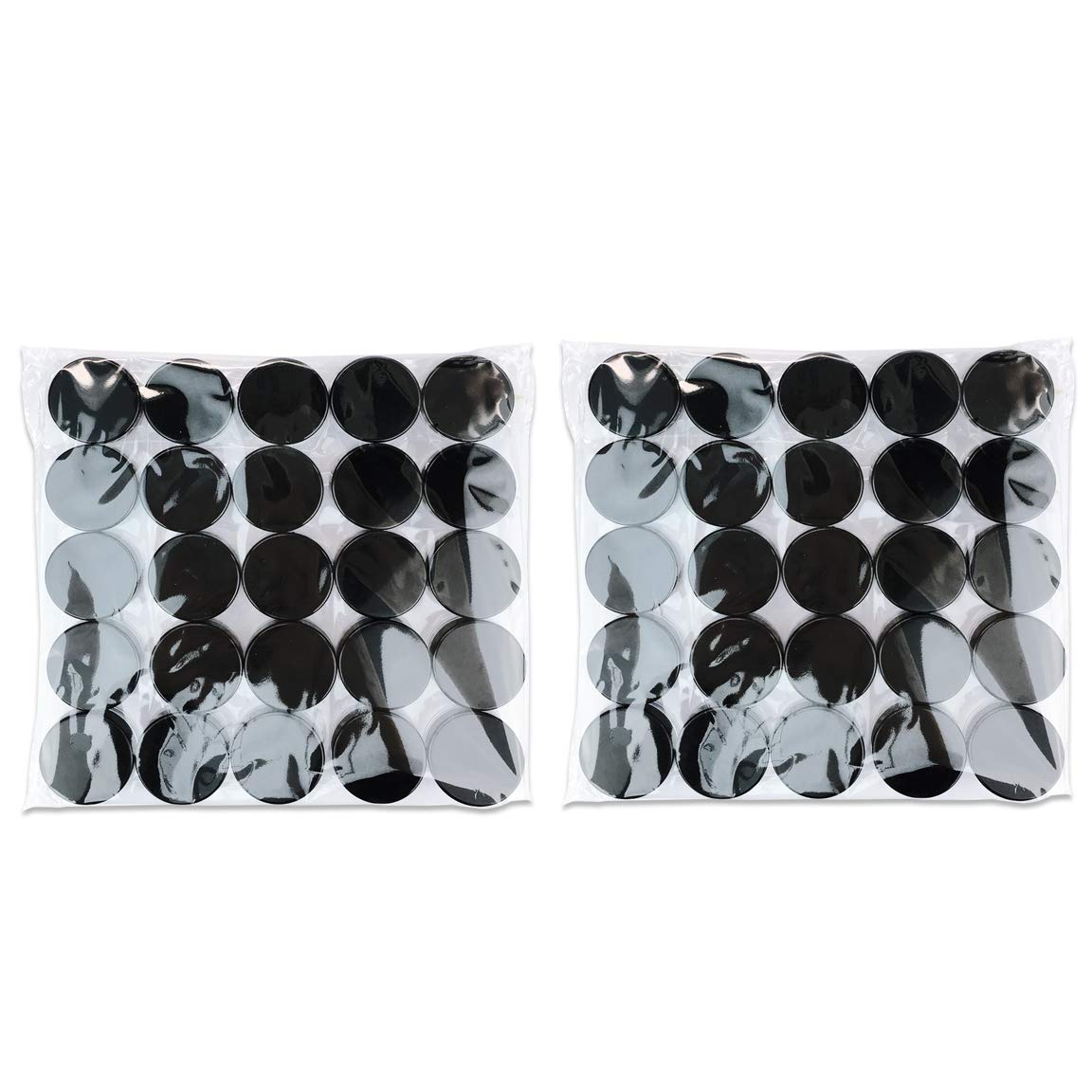 Beauticom (100 Pieces Jars + Lid) 3G/3Ml Round Clear Jars With Black Screw Cap Lids For Scrubs, Oils, Toner, Salves, Creams, Lot