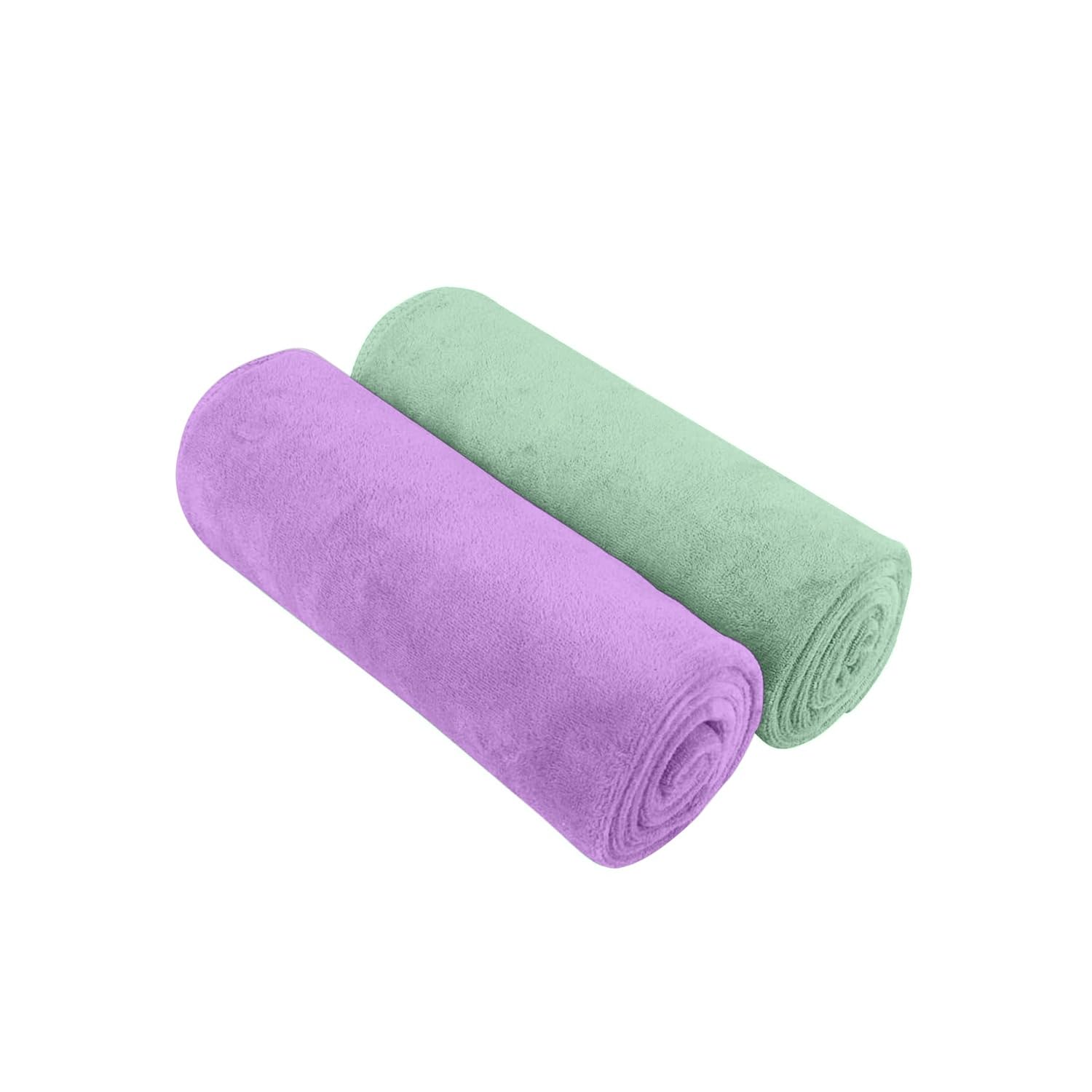 Maxoshine Quick Dry Hand Towel For Wash Basin Gym Sports Travel-Super Soft Microfiber Face Towel For Men & Women-40 X 60 (Purple