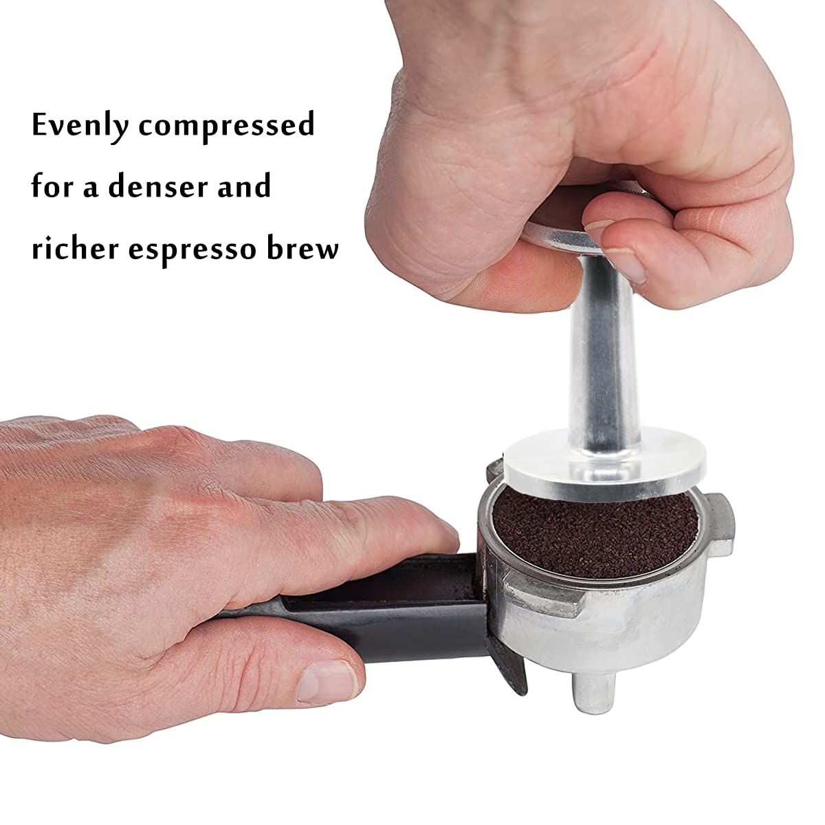 Dual-Sided Espresso Hand Tamper 51Mm And 58Mm Dual Ended Tamper Coffee Ground Press Barista Tool For Portafilter Machine