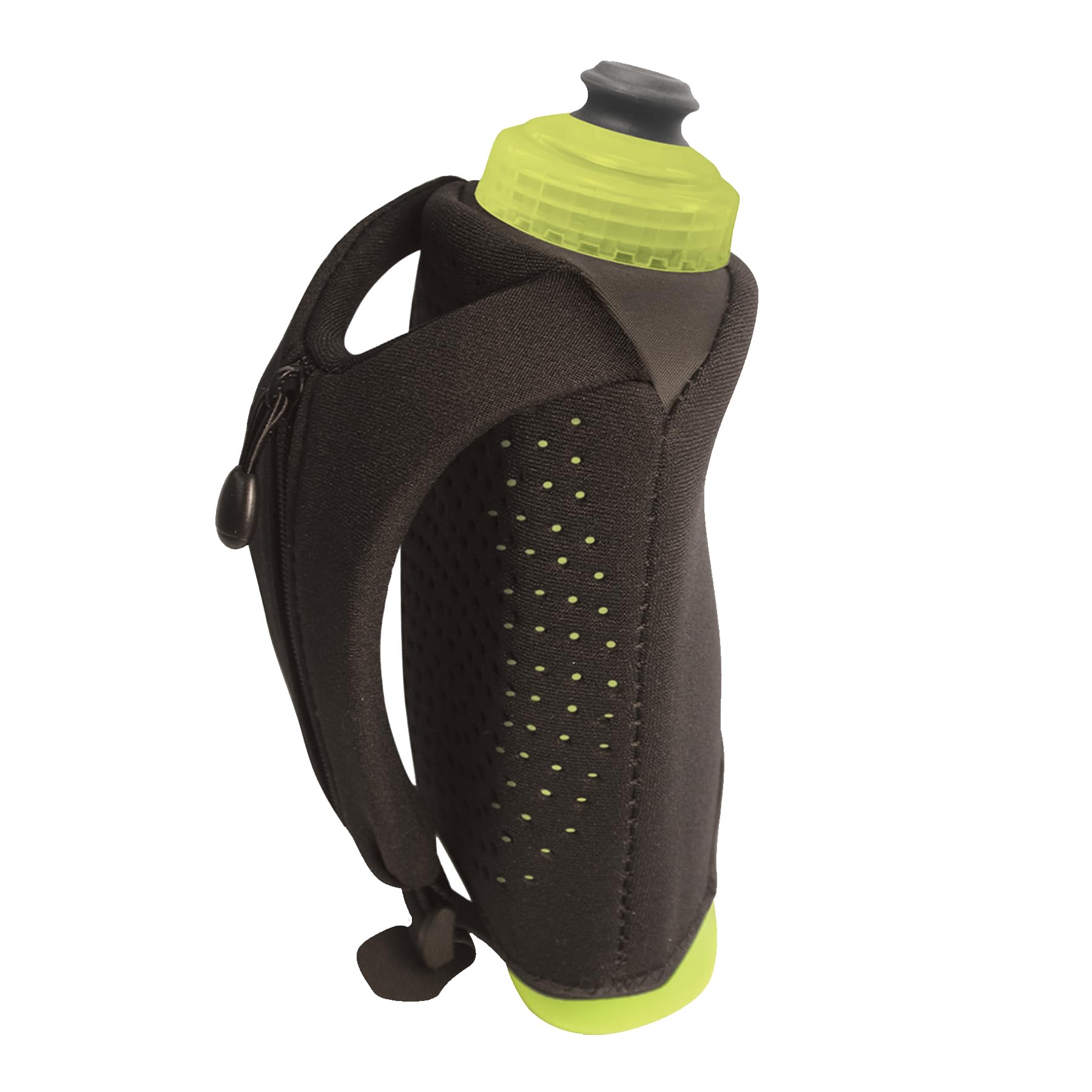 Amphipod Hydraform Ergo-Lite Handheld Water Bottle, BPA-Free Minimalist Insulated Hydration for Ultra-Running & Walking - Black/