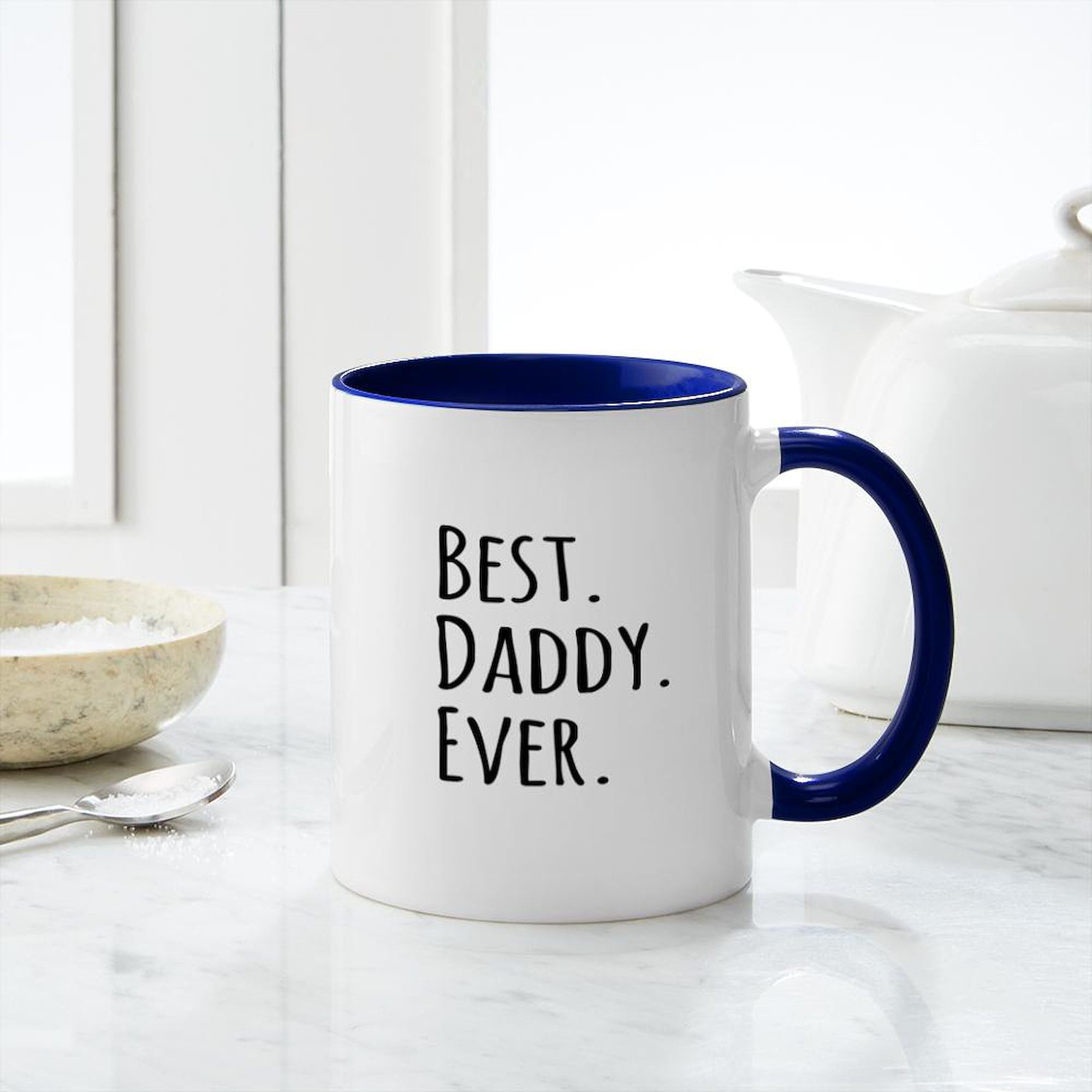 CafePress Best Daddy Ever Mugs 11 oz (325 ml) Ceramic Coffee Mug