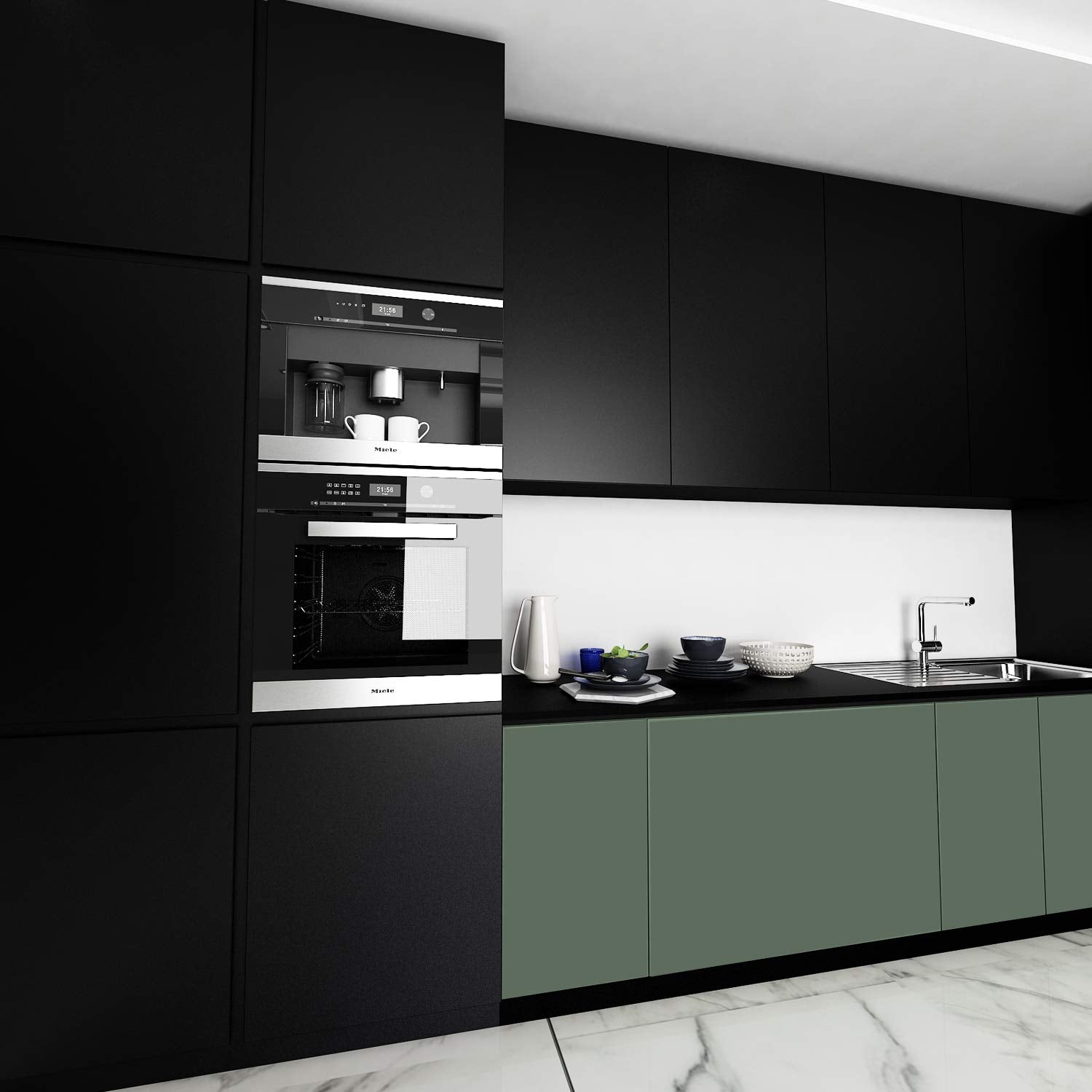 Livelynine 15.8''X197'' Removable Black Wallpaper For Bedroom Peel And Stick Kitchen Cabinet Contact Paper Waterproof Desk Cover