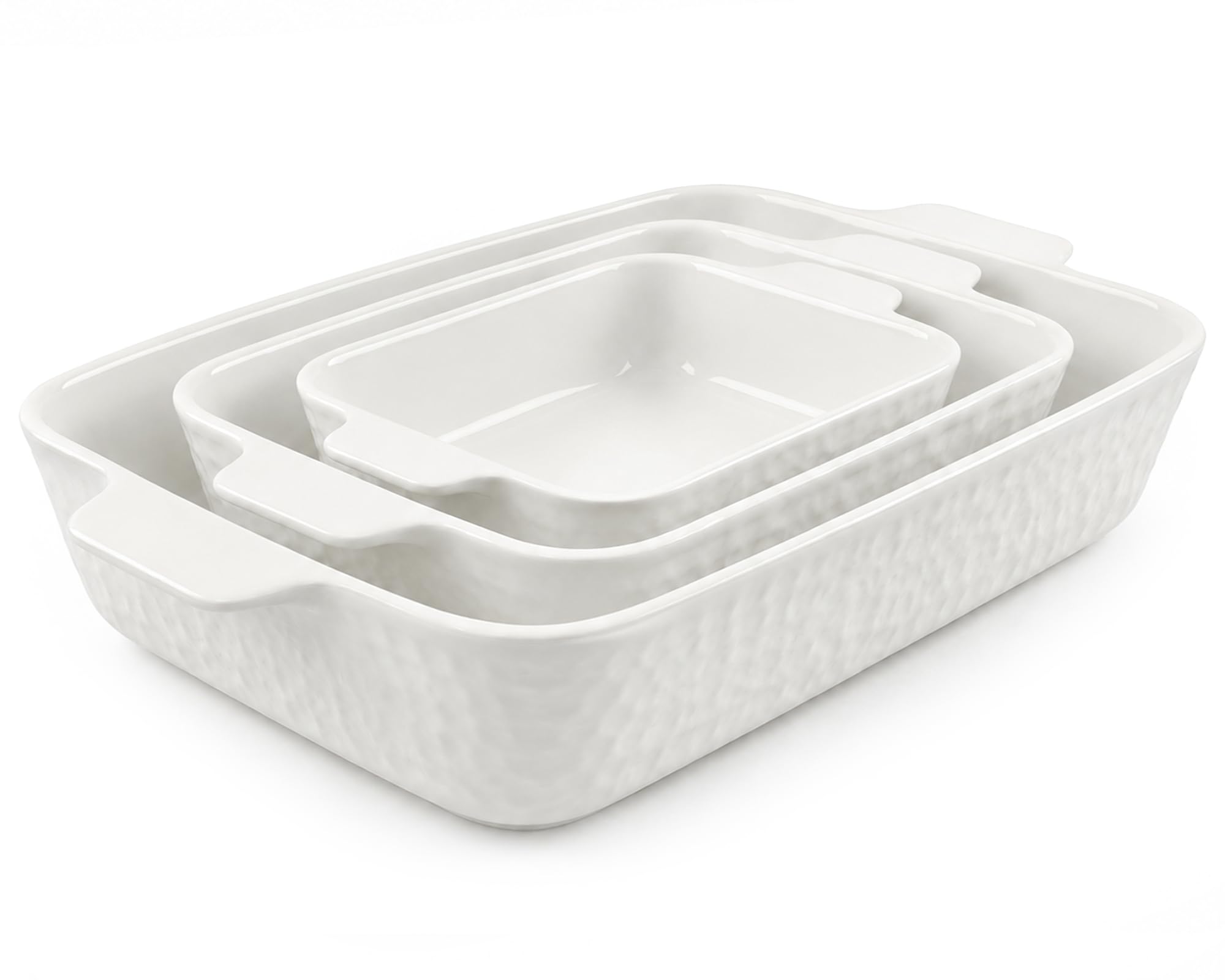 StellarRoute Casserole Dishes for Oven, Ceramic Baking Dish Set of 3