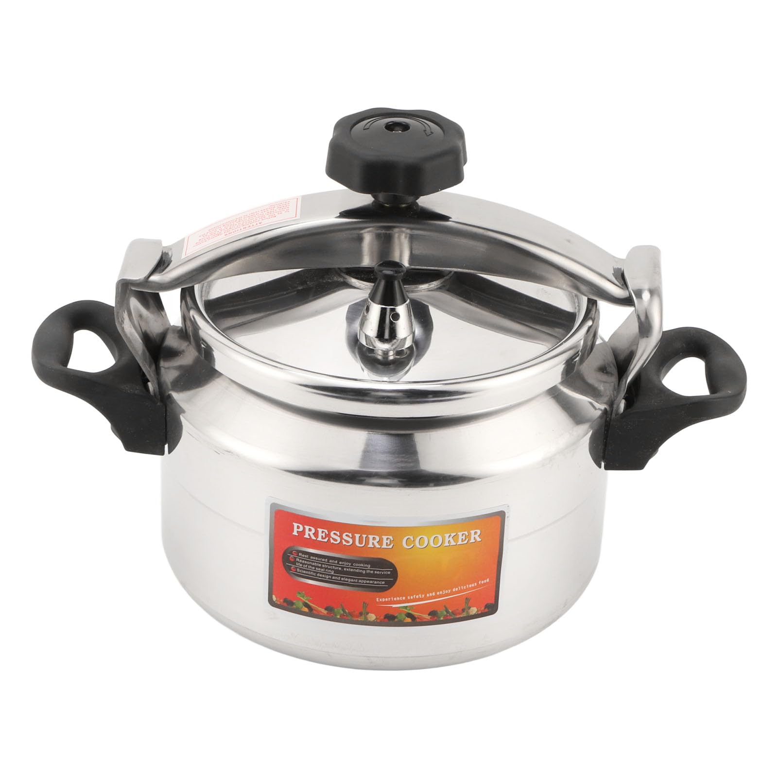 Milltrip Home Pressure Cooker, Pressure Cooker Explosion Proof Large Capacity Pressure Cooker for Gas Stove (5L)