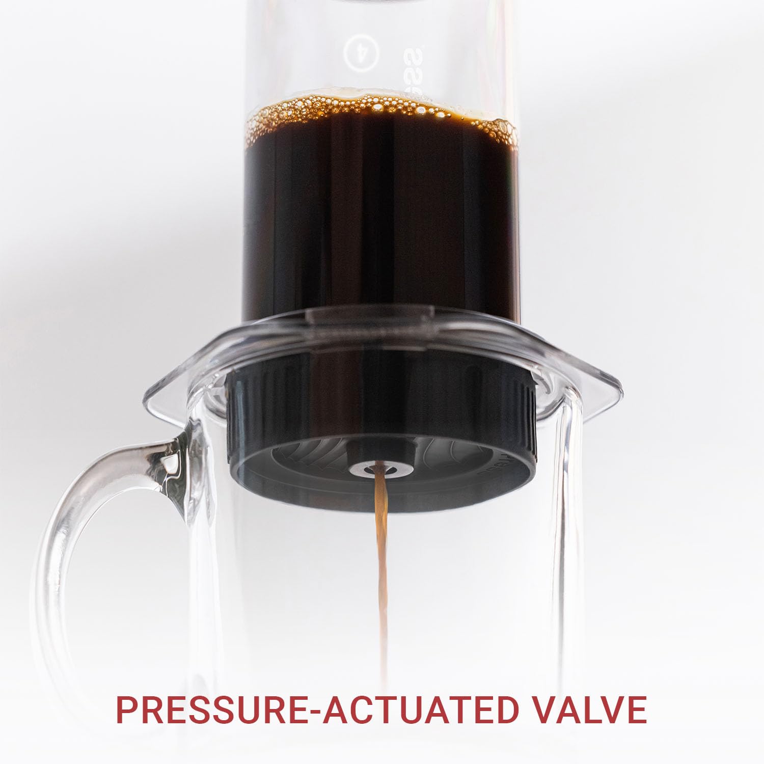 Aeropress Flow Control Filter Cap, No Drip Filter Cap For Aeropress Portable Espresso-Style Coffee Maker, Specialty Method Coffe