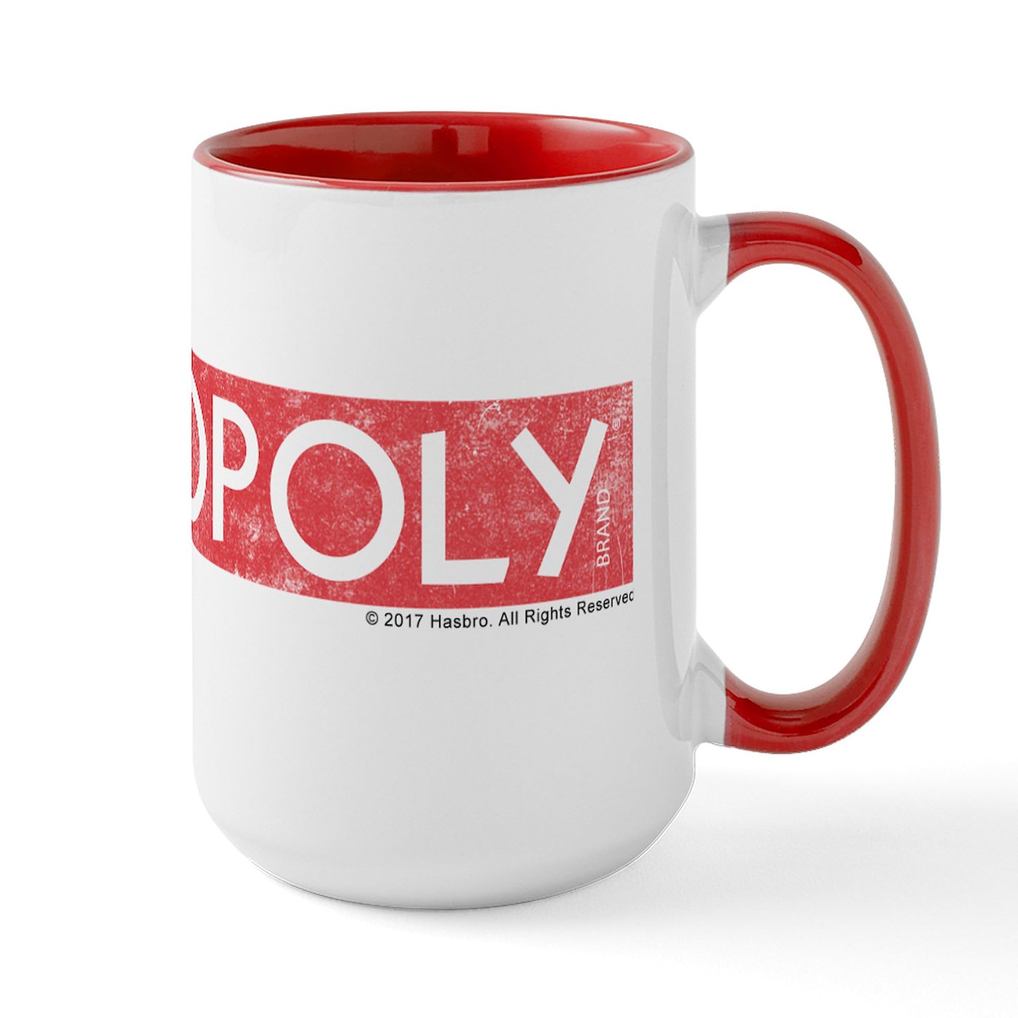 CafePress Monopoly Vintage Logo 15 oz (444 ml) Ceramic Coffee Mug