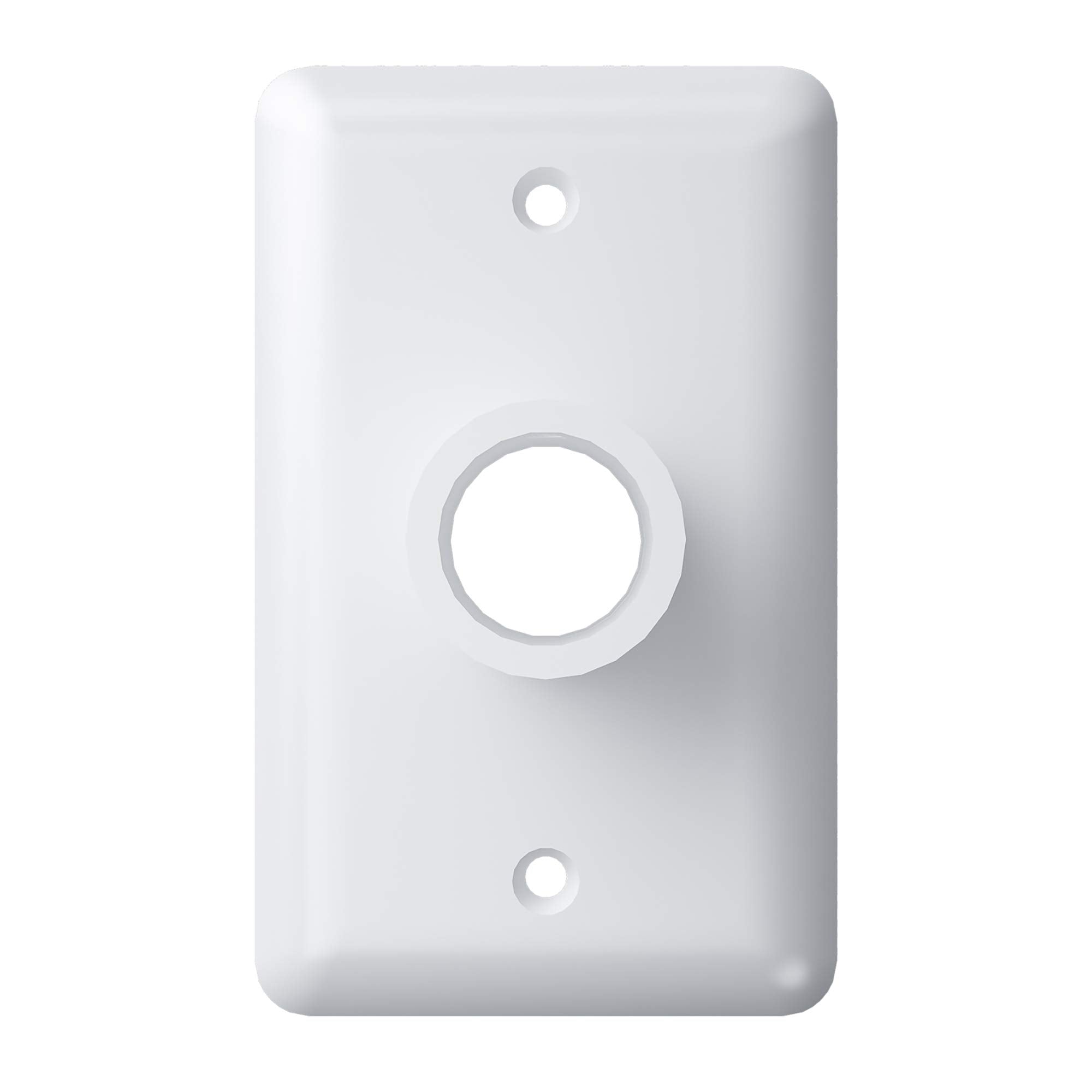 Heatgene 2401 Wall Plates Gloss White - Compatible With Heatgene Towel Warmers(Model: Hg-R64135, Hg-R64136, Hg-R64137 Series, An