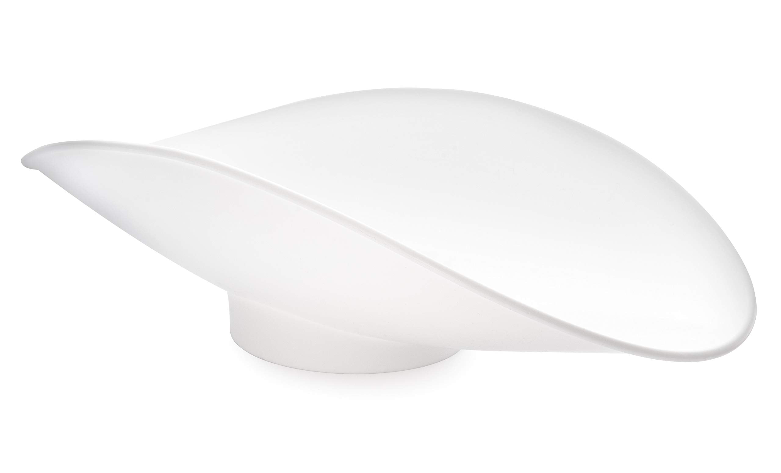 Penn Scale Usa-Made Plastic Footed Bakers Scale Scoop For Weighing (11'' X 21'' X 6'') - White Footed Plastic Scoop Made With Fo