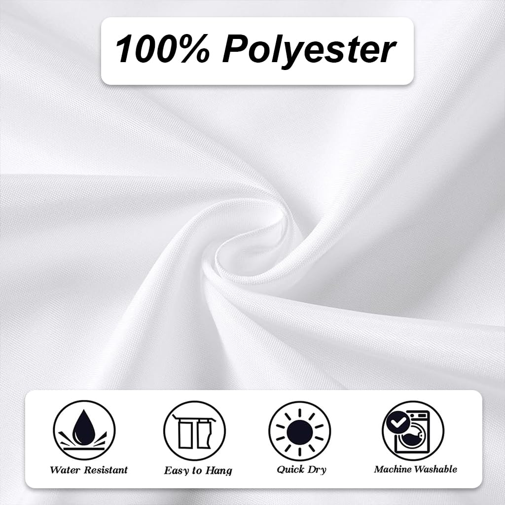 Theblackspot Birch Tree Shower Curtain Sets Rustic Western Country Bath Curtains Decor Grommet With Hooks 36'' W    72'' H