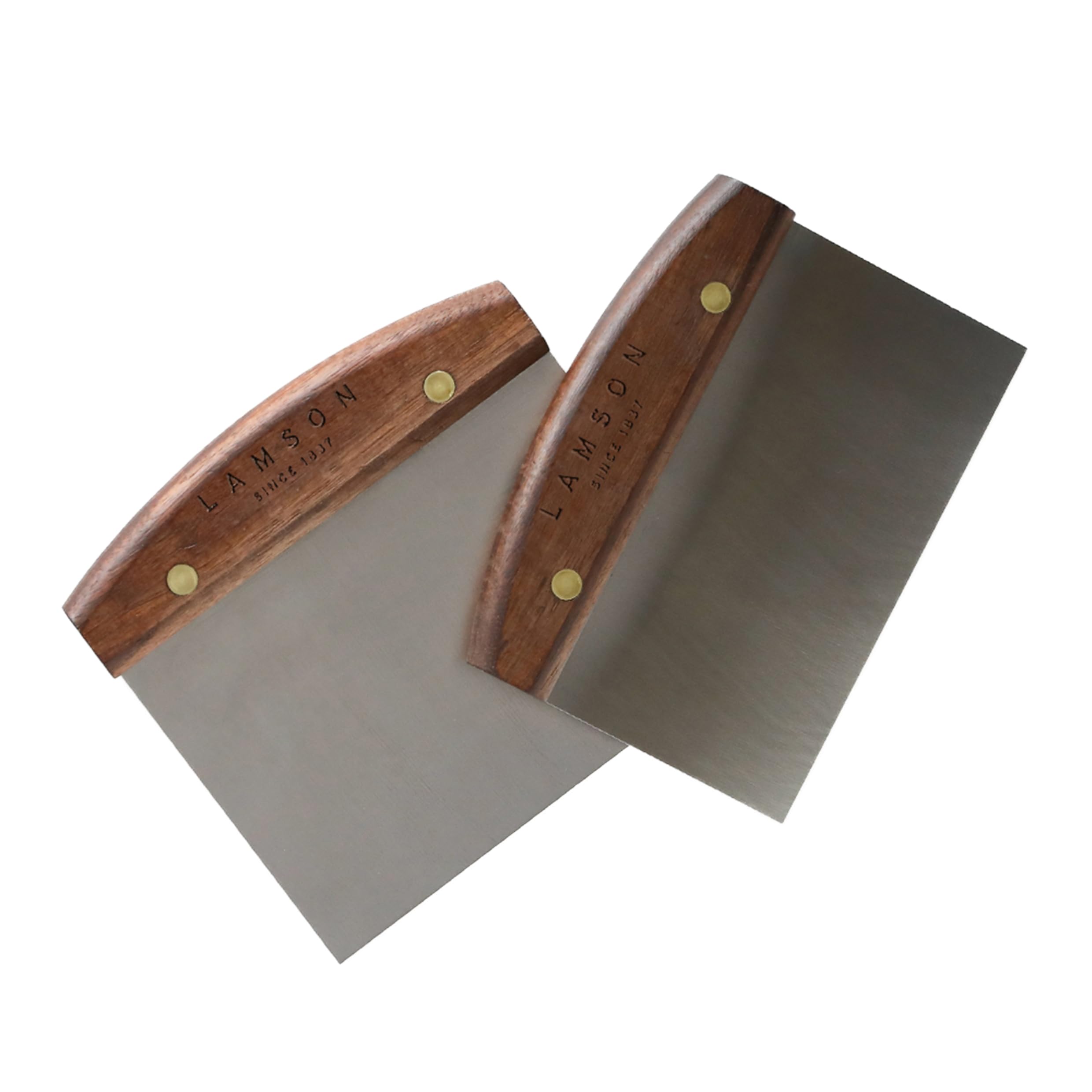 Lamson 4'' X 6'' Dough (Bench) Scraper With Walnut Handle