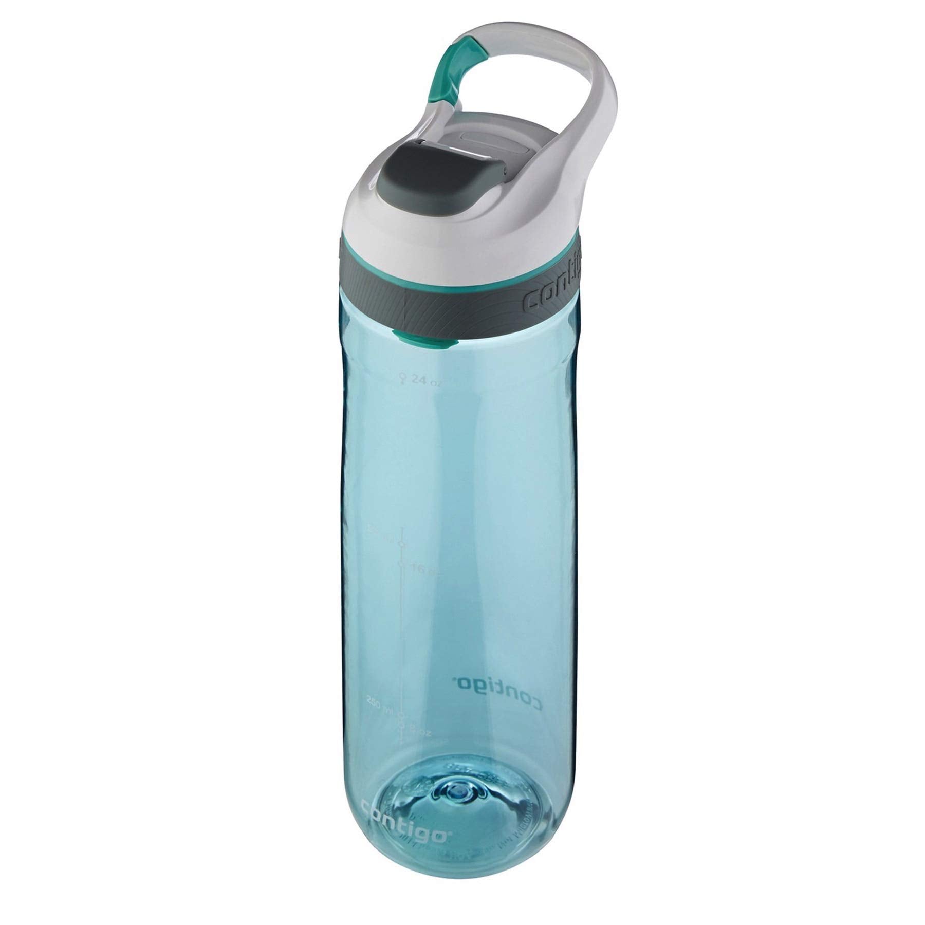 Contigo Autoseal Cortland Water Bottle, 24 Oz, Greyed Jade