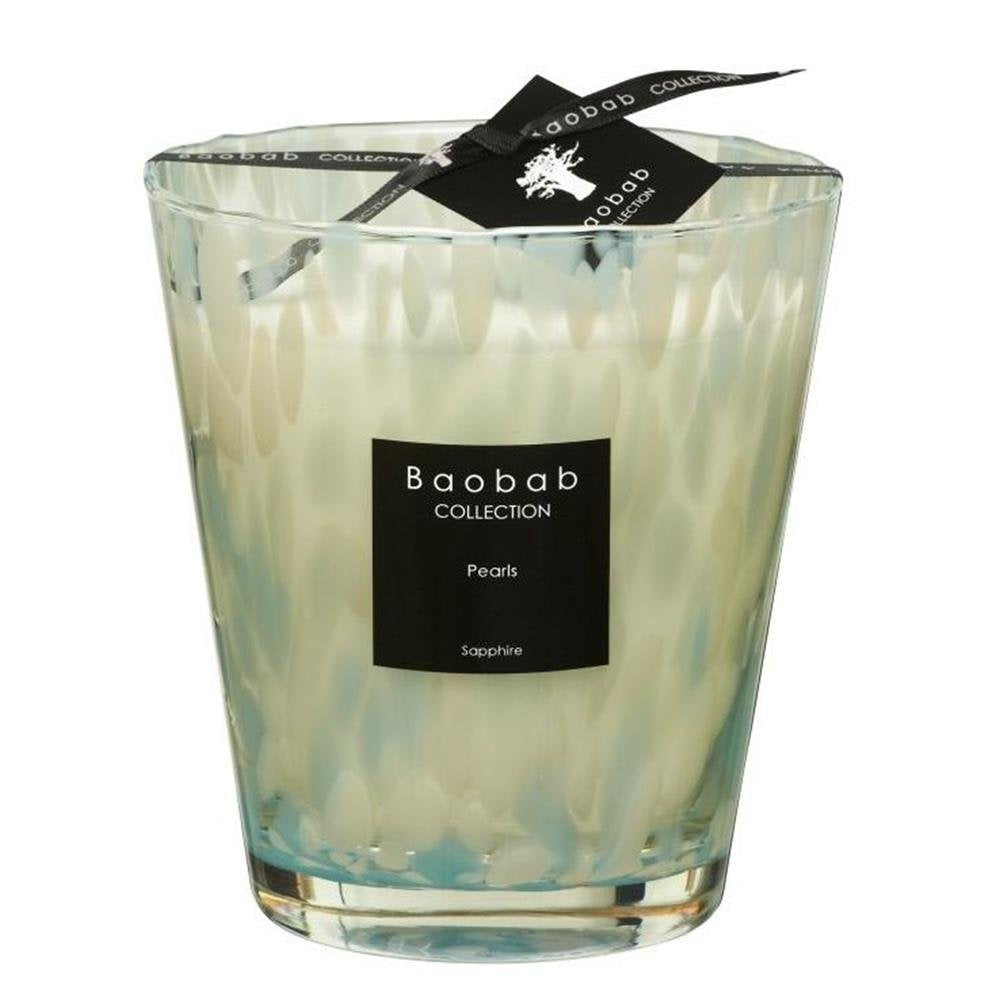 Baobab MAX16PS Pearls Sapphire Candle Candle Wax - 16 x 10 x 16 cm