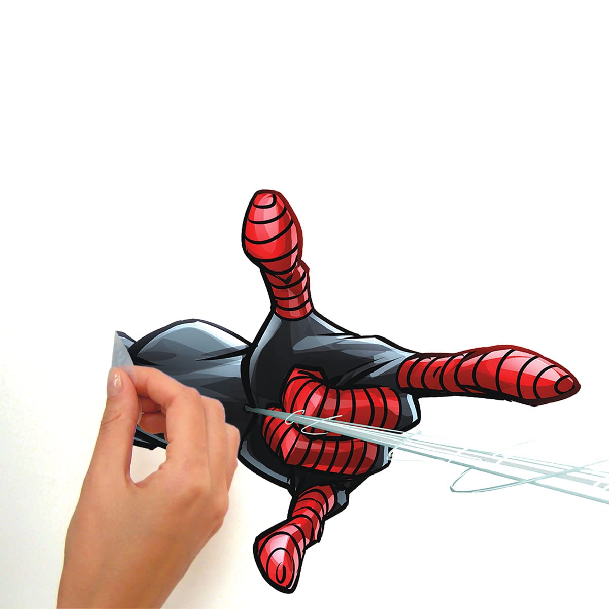 Roommates Marvel Spider-Man Miles Morales Giant Peel And Stick Wall Decals By Roommates, Rmk3921Gm