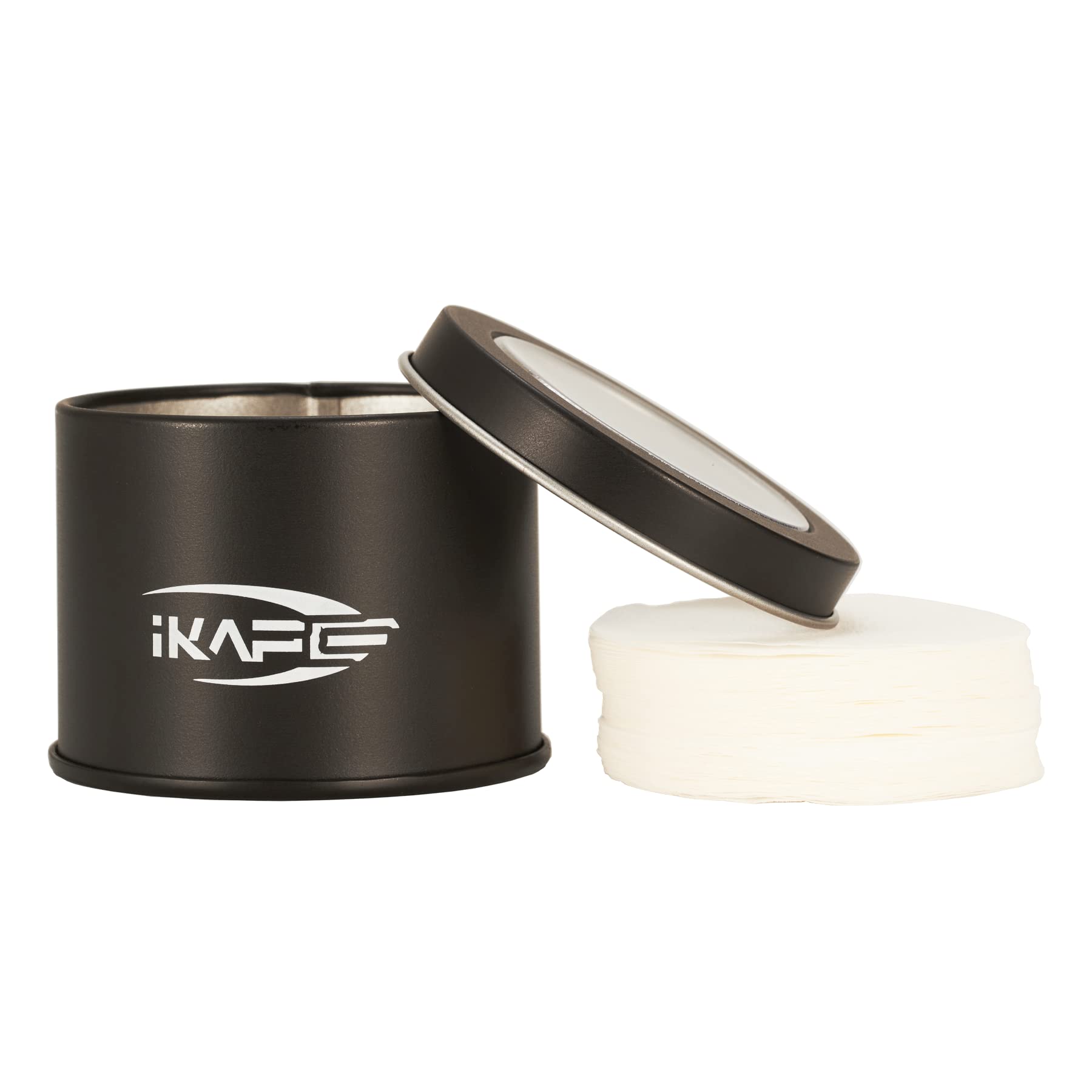 Ikape 58.5Mm Espresso Paper Filters (200Pc), Coffee Puck Screen Paper Filters Compatible With 58.5Mm Portafilters Basket, Ultra