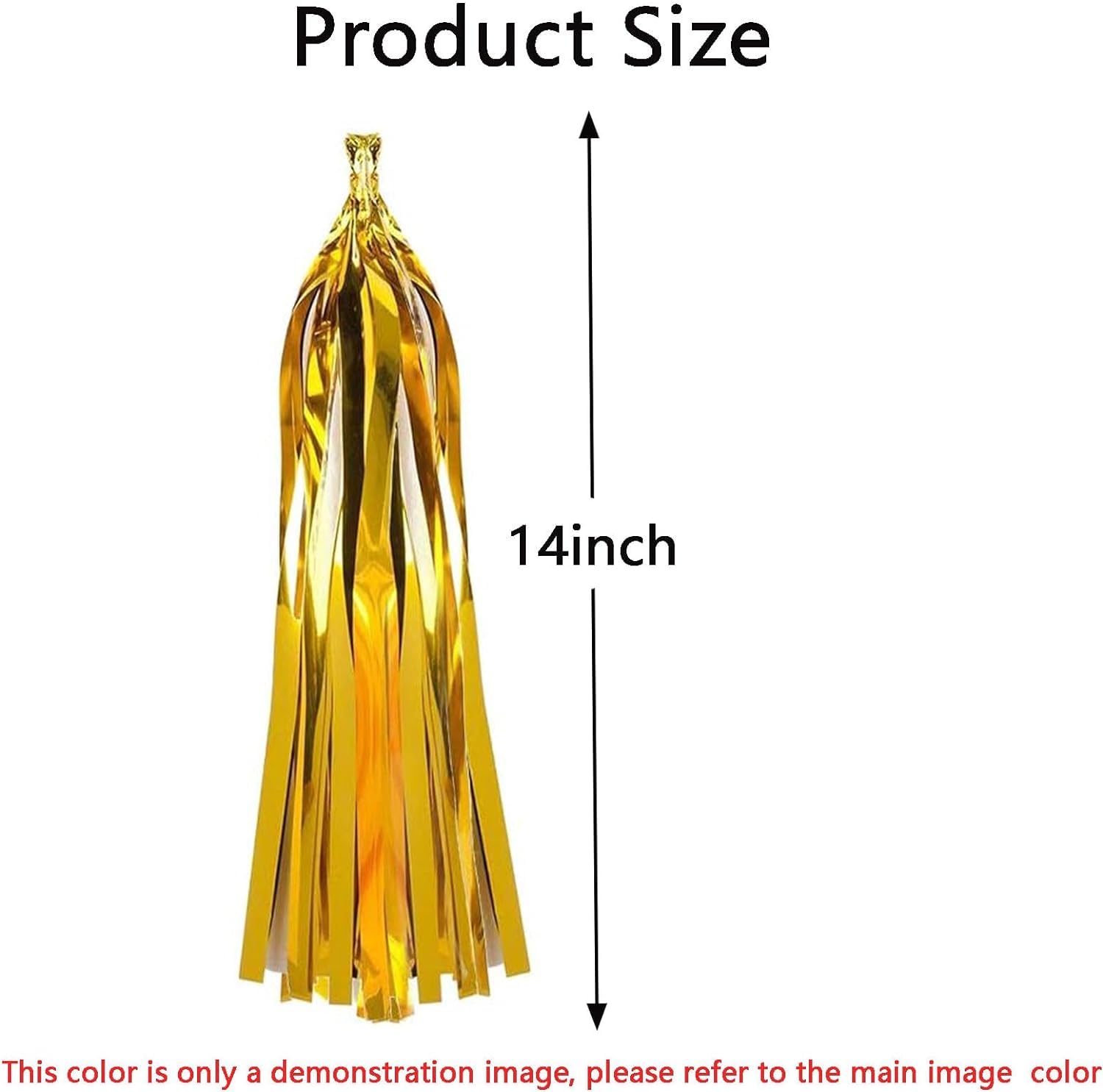 We Moment Red Orange Yellow Tissue Paper Tassels Party Tassel Garland Banner for Birthday Thanksgiving Party Decoration, DIY Kit
