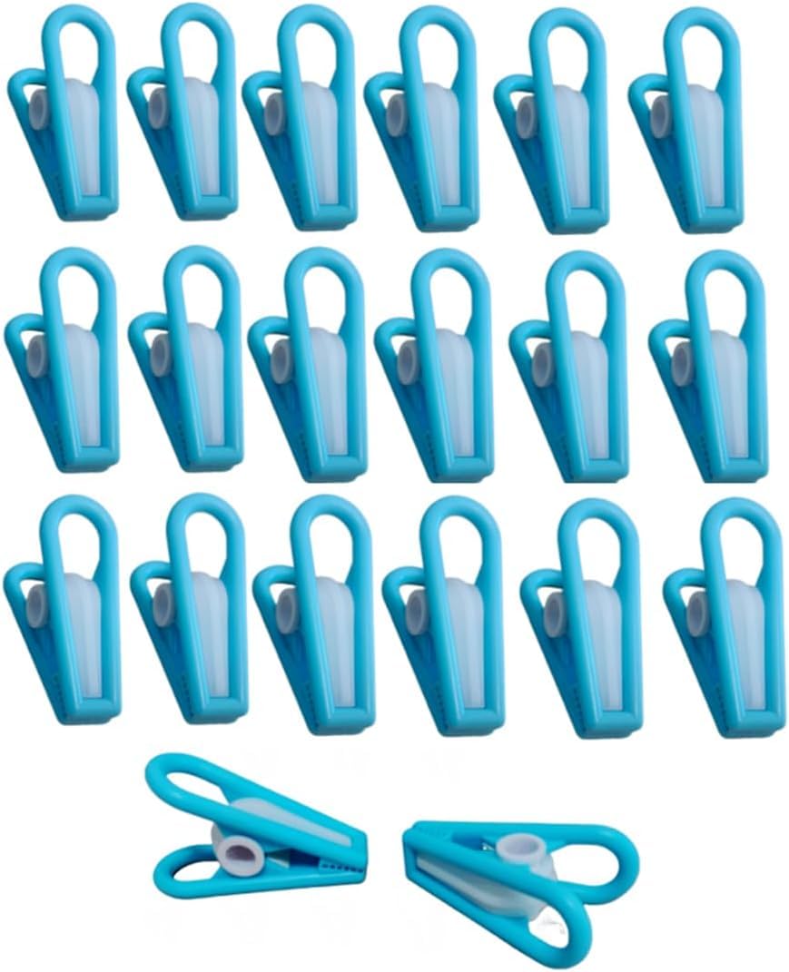 Chip Clips,Laundry Clips,Washing Line Pegs,Windproof,Hanger Clips For Baby'S Flat Thin Clothes Hangers,Multi Purpose Clips For K