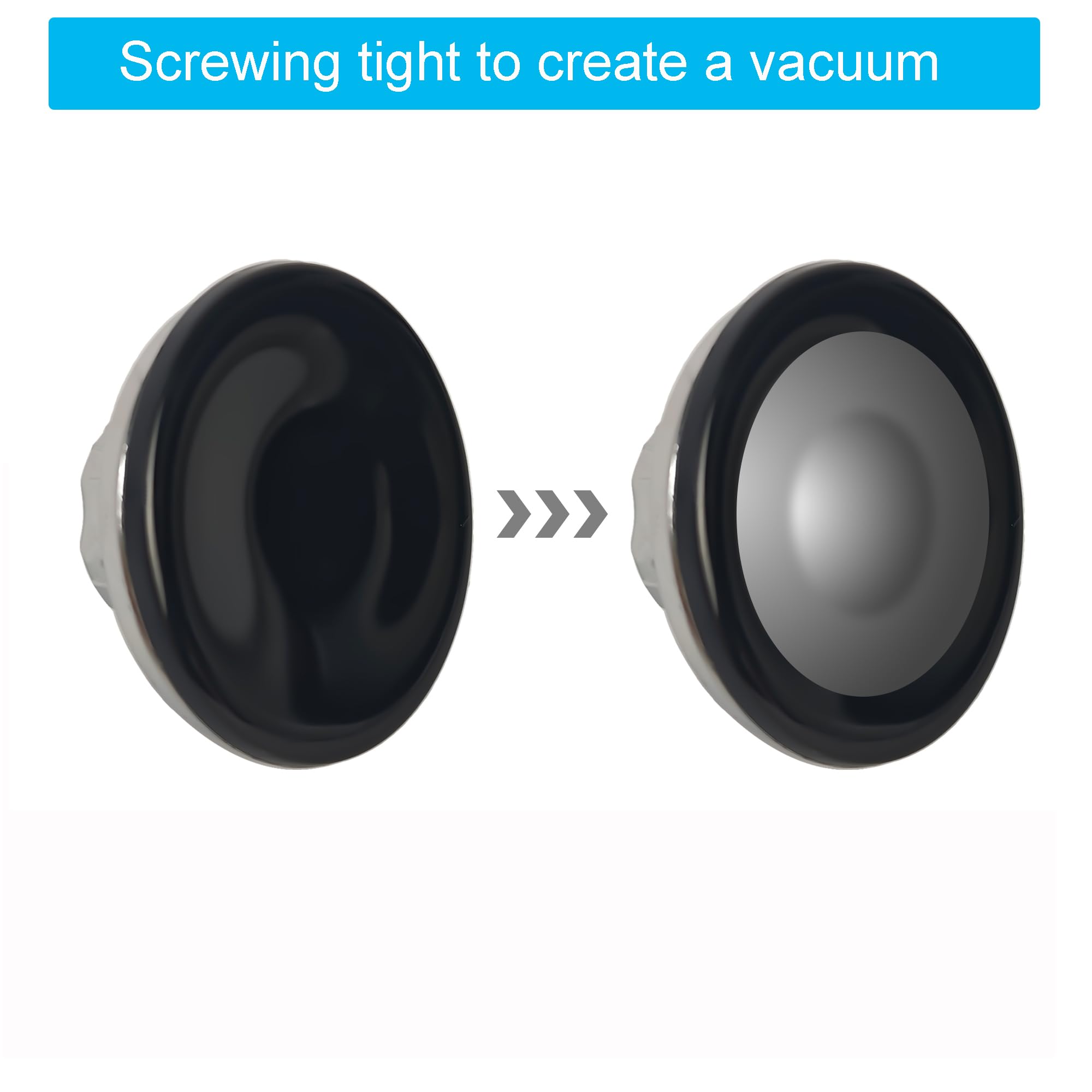 Ipegtop Suction Cup Deep Shower Caddy Bath Wall Shelf For Large Shampoo Shower Gel Holder Bathroom Storage - Rustproof Stainless