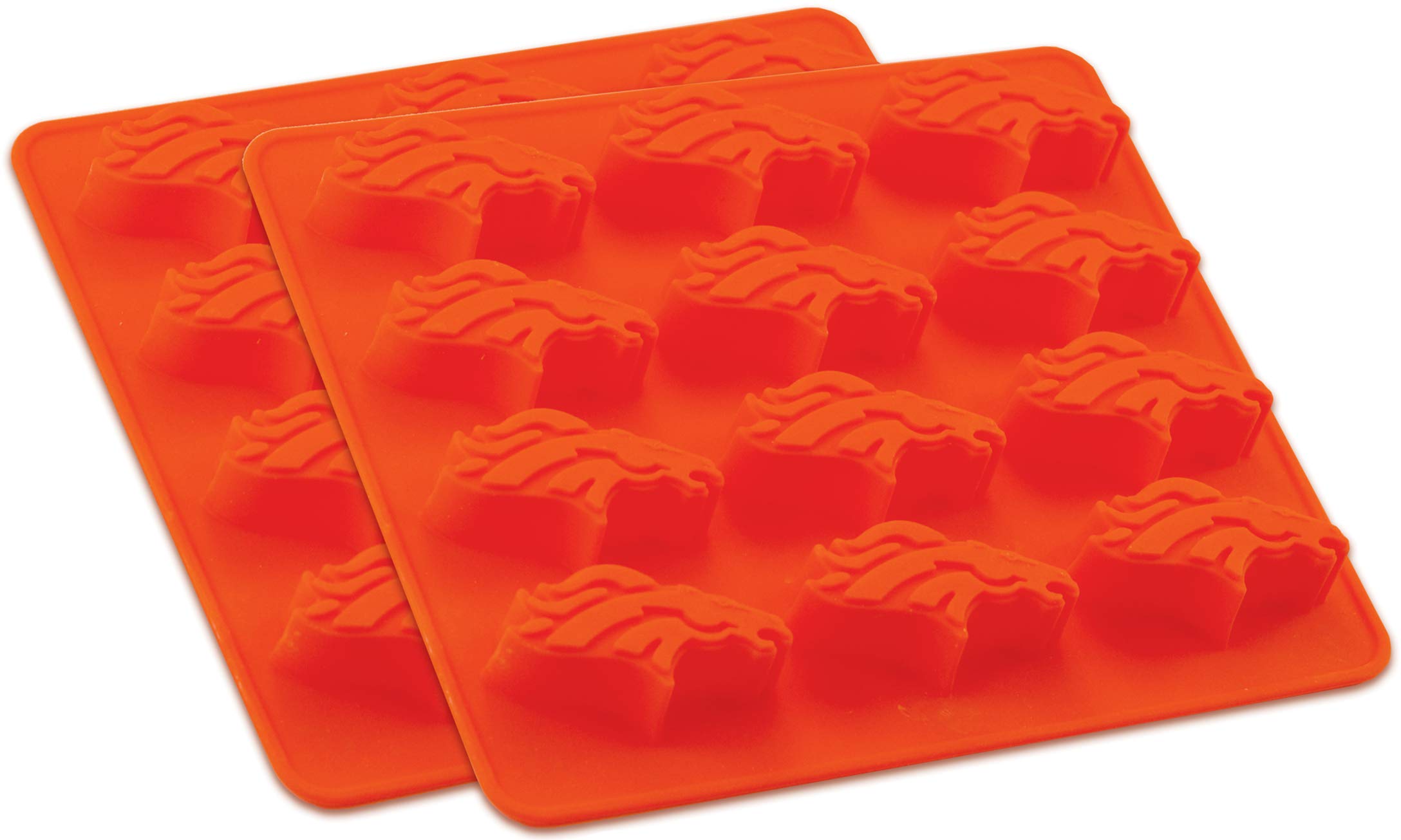 Denver Broncos Ice Trays 2Pk