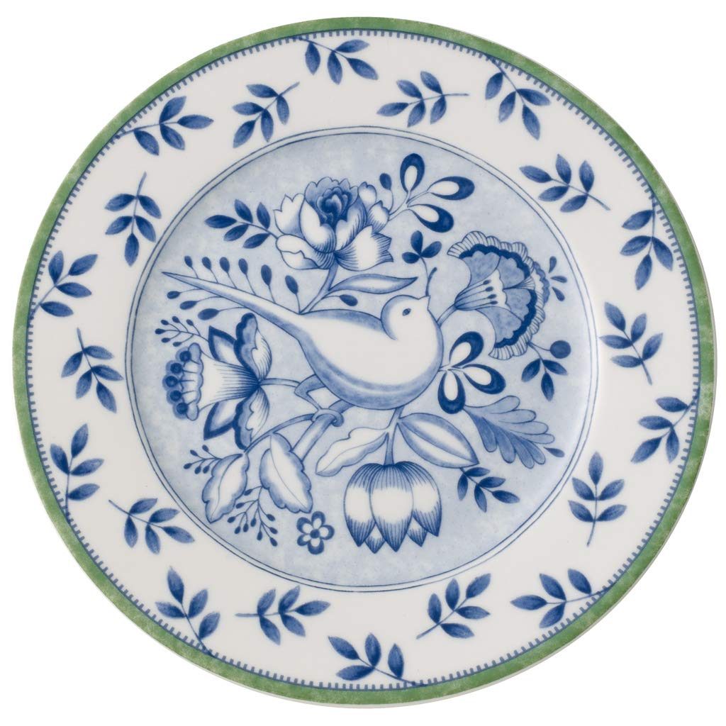 Villeroy & Boch Cordoba Salad Plate, 8.25 In, White/Blue/Green