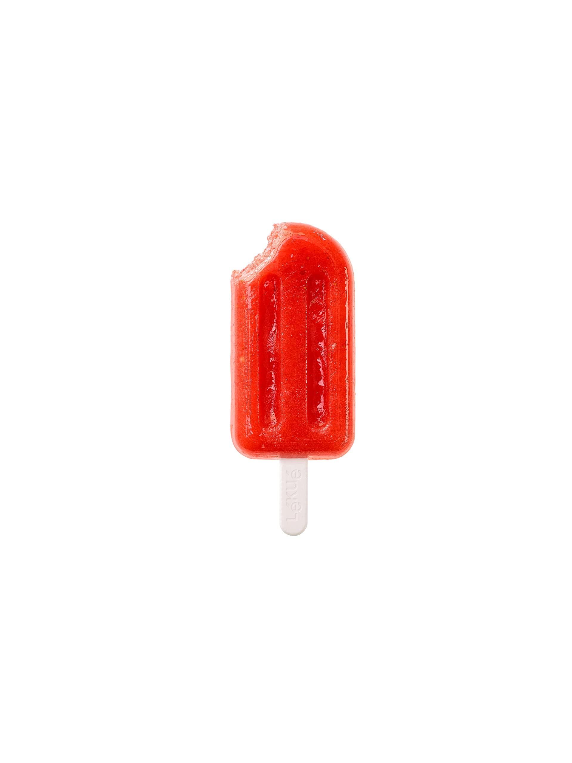 Lekue Ice Cream Sticks (20 Pack), White