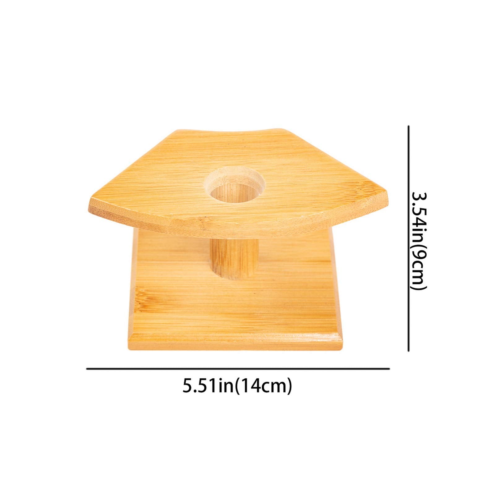 Asian Home Japanese Style Temaki Sushi Roll Holder Ice Cream Cone Holder With 1-5 Compartments Holes, Kitchen Dining Decor Displ